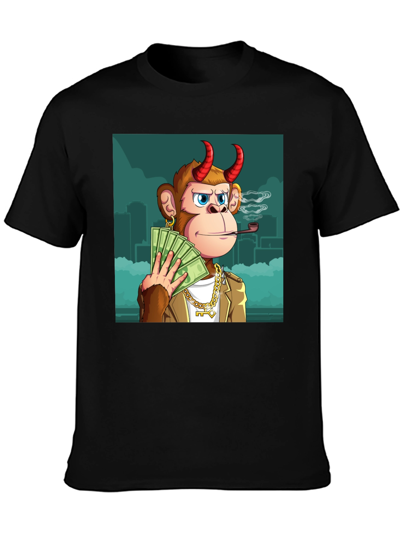 Devil Ape NFT T-Shirt: Bold Graphic Tee