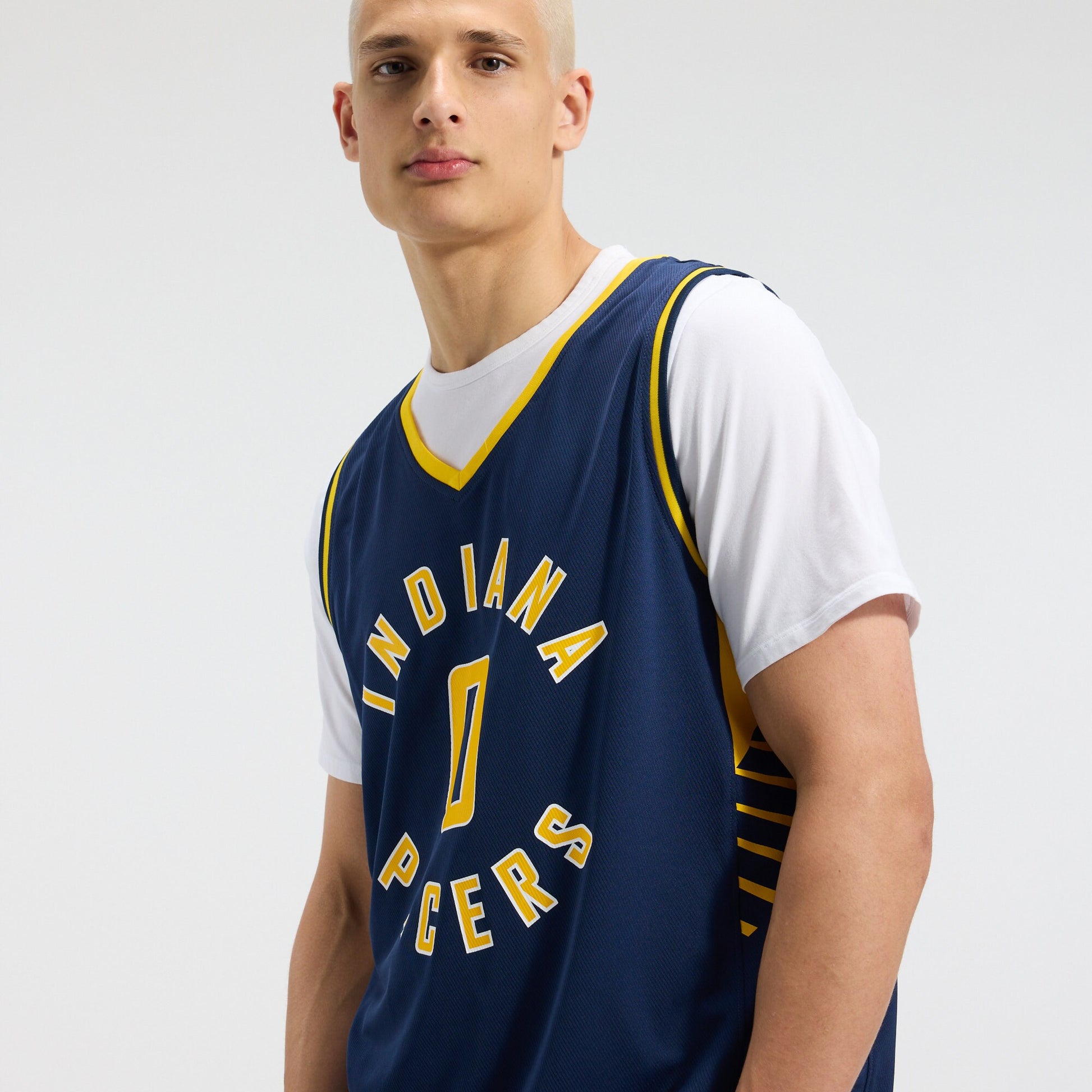 Men's Indiana Pacers Tyrese Haliburton Fanatics Navy Fast Break Replica Jersey - Icon Edition