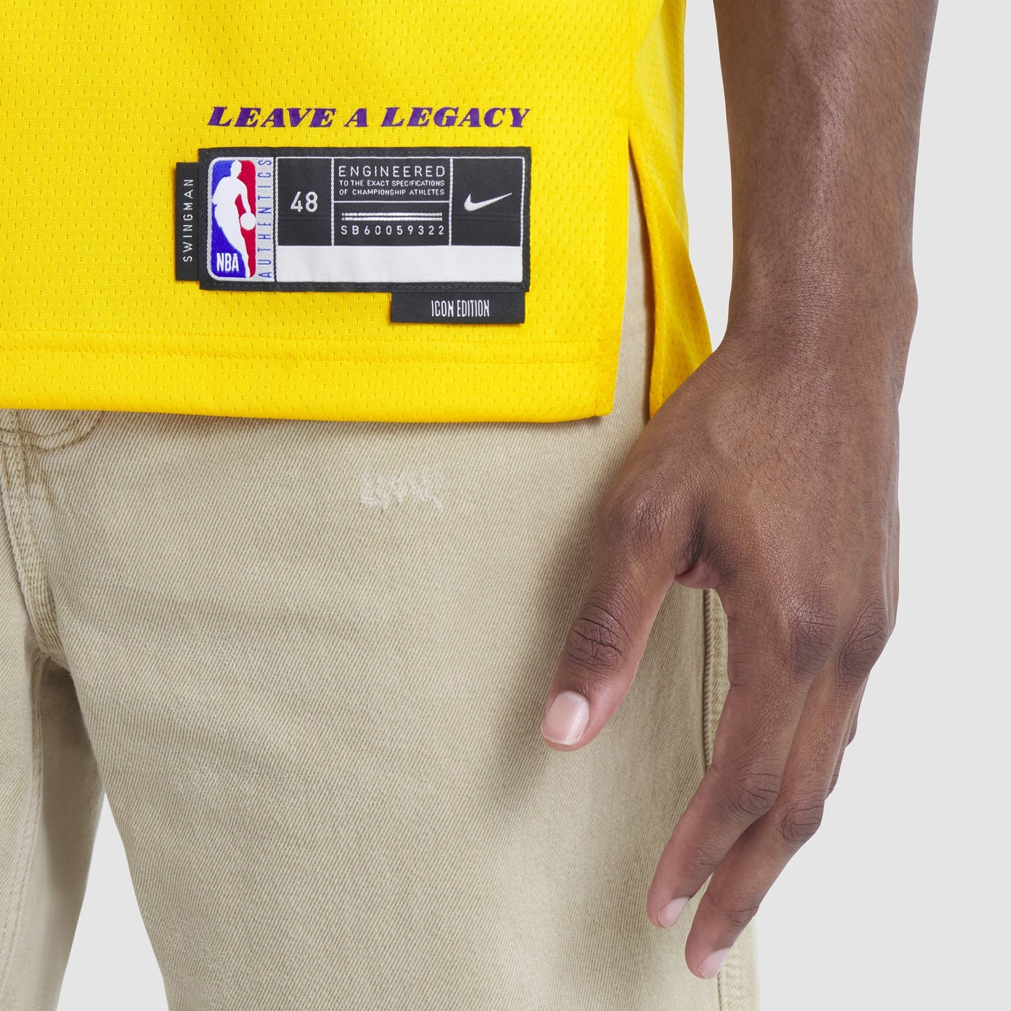 Unisex Los Angeles Lakers Luka Dončić Nike Gold Swingman Jersey - Icon Edition