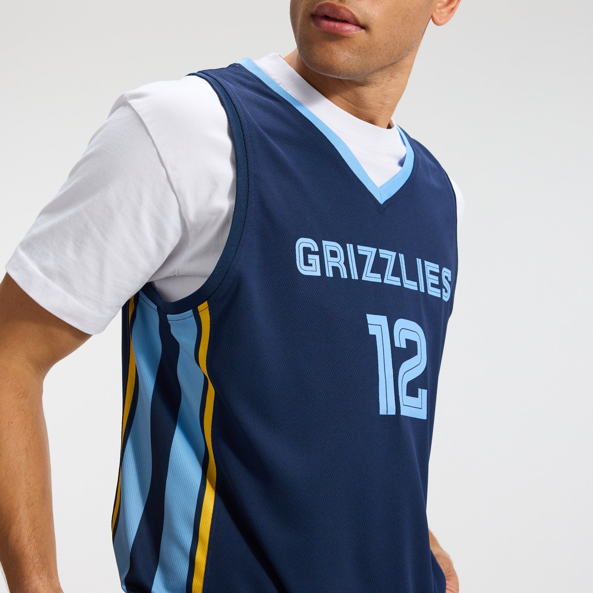 Men's Memphis Grizzlies Ja Morant Fanatics Navy Fast Break Replica Player Jersey - Icon Edition