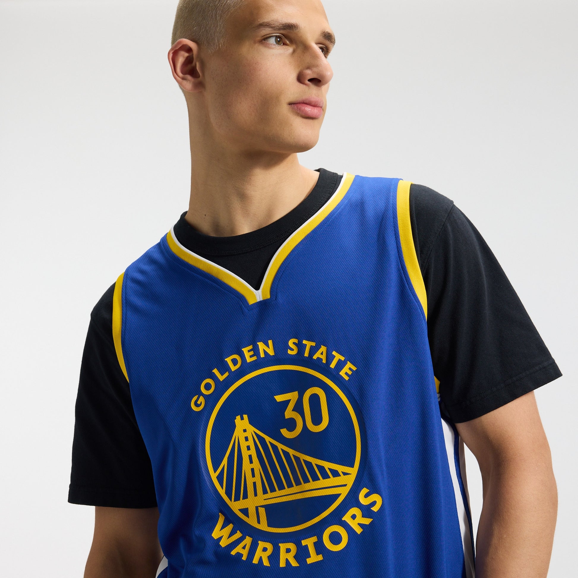 Men's Golden State Warriors Stephen Curry Fanatics Royal Fast Break Replica Jersey - Icon Edition