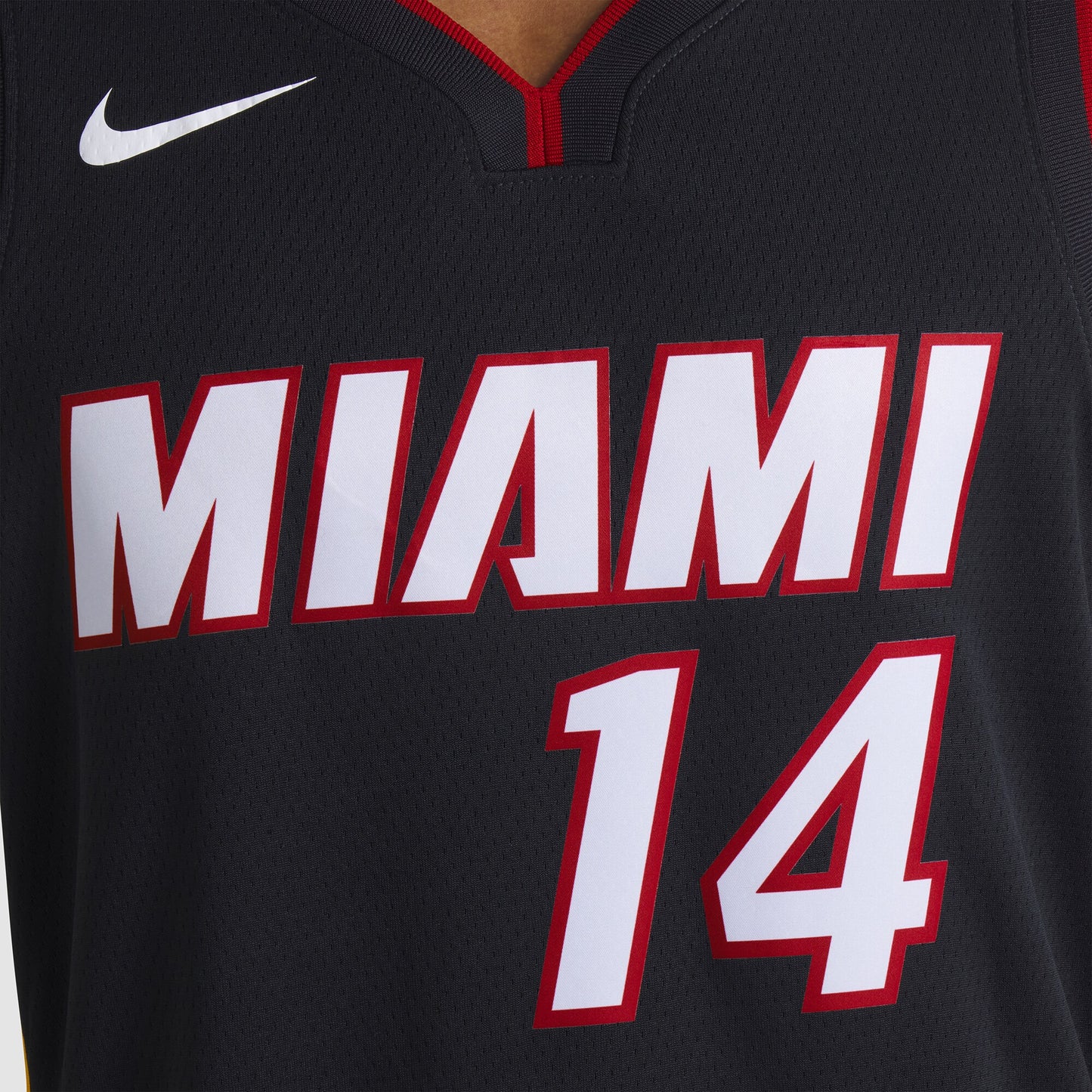 Unisex Miami Heat Tyler Herro Nike Black Swingman Jersey - Icon Edition