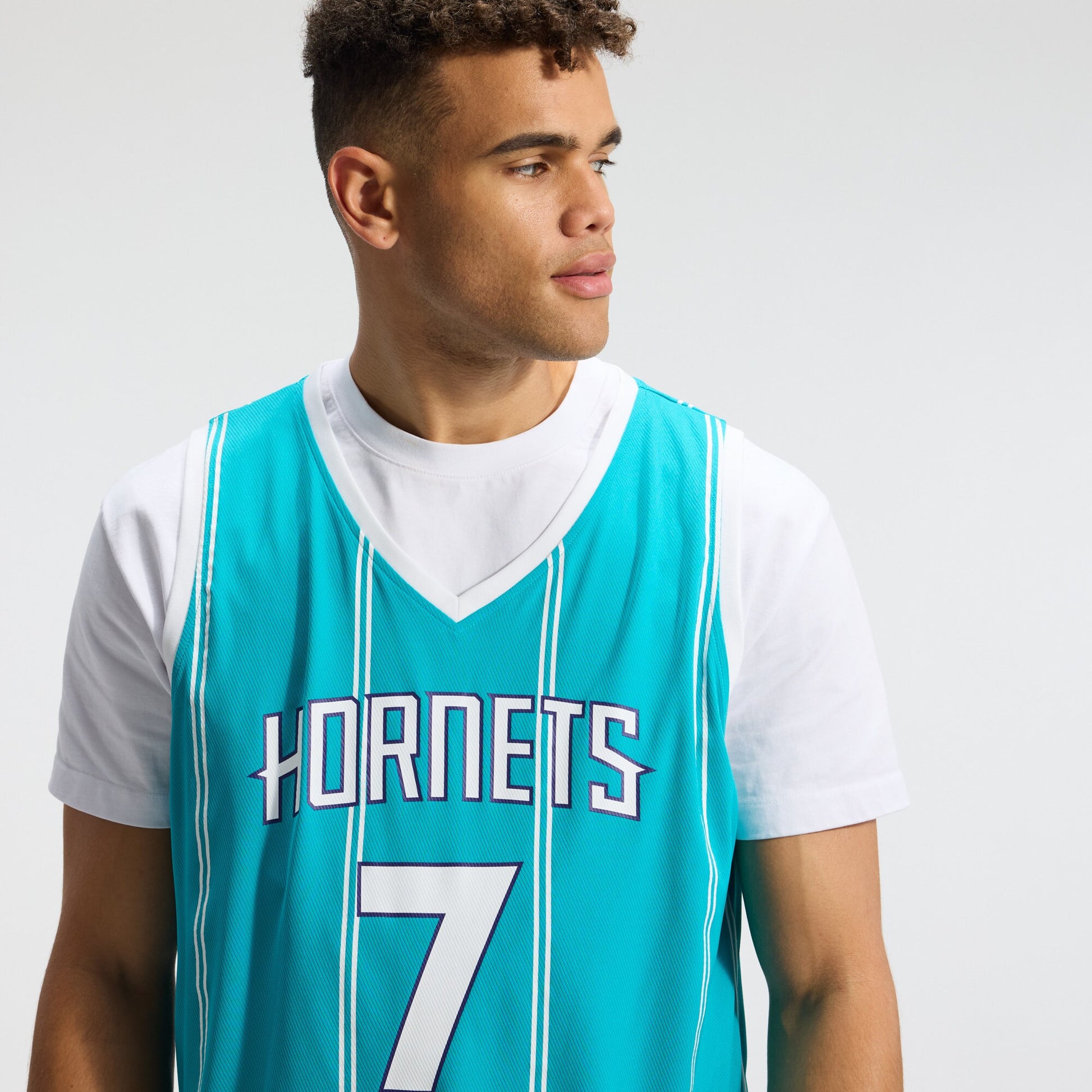 Men's Charlotte Hornets Kon Knueppel Fanatics Teal 2025 NBA Draft First Round Pick Fast Break Replica Jersey - Icon Edition