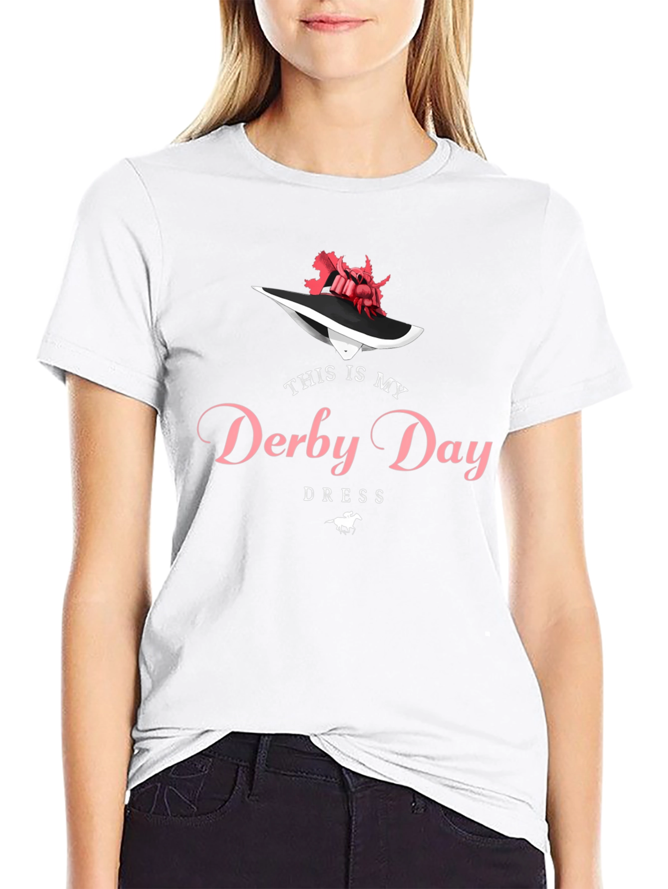 Derby Day Dress T-Shirt - Stylish Race Day Apparel