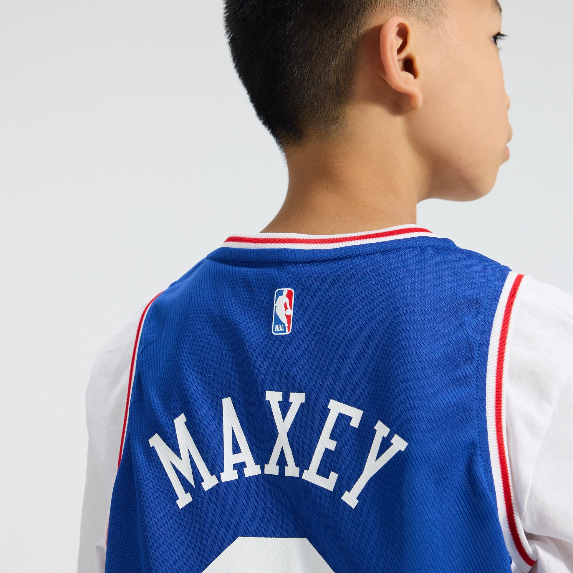 Youth Philadelphia 76ers Tyrese Maxey Fanatics Royal Fast Break Replica Player Jersey - Icon Edition