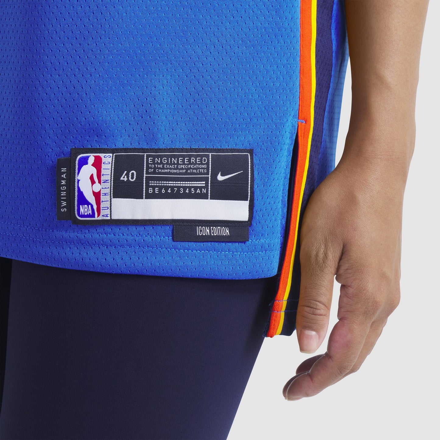 Unisex Oklahoma City Thunder Chet Holmgren Nike Blue 2022 NBA Draft First Round Pick Player Swingman Jersey - Icon Edition
