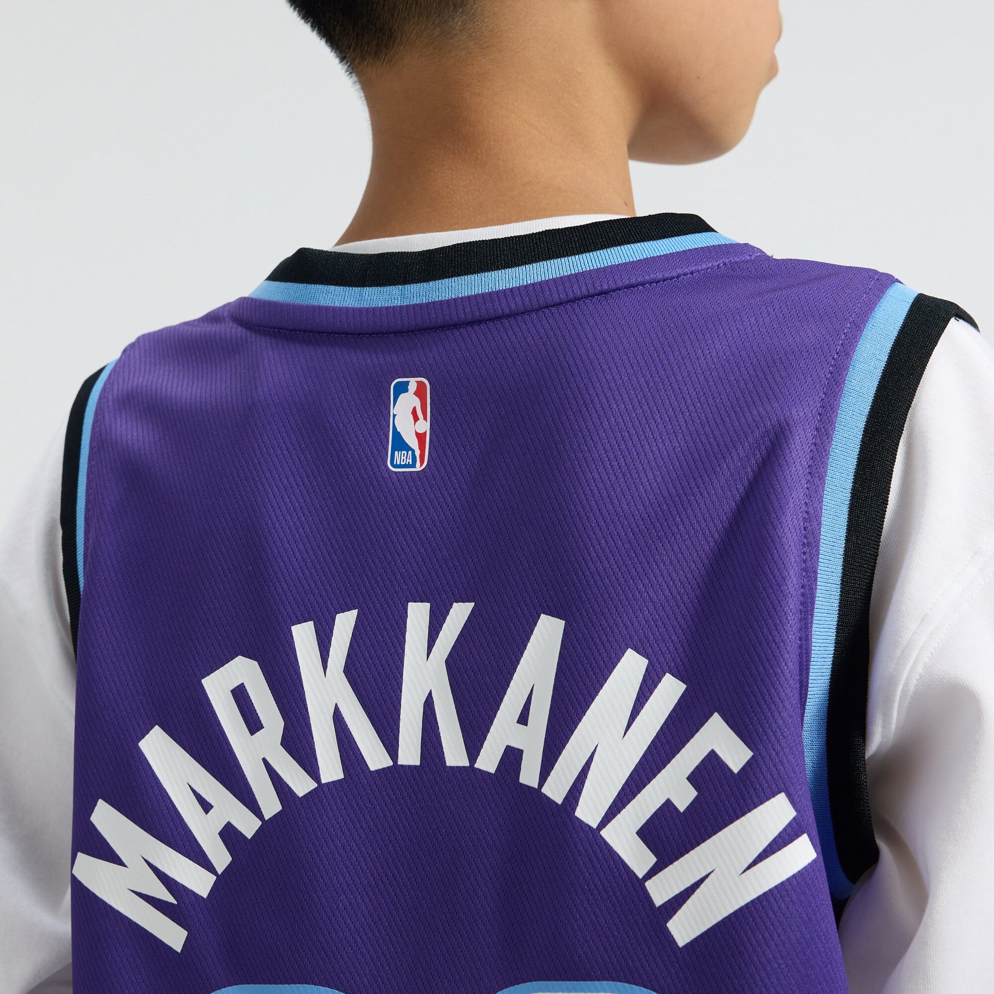 Youth Utah Jazz Lauri Markkanen Fanatics Purple Fast Break Replica Jersey - Icon Edition