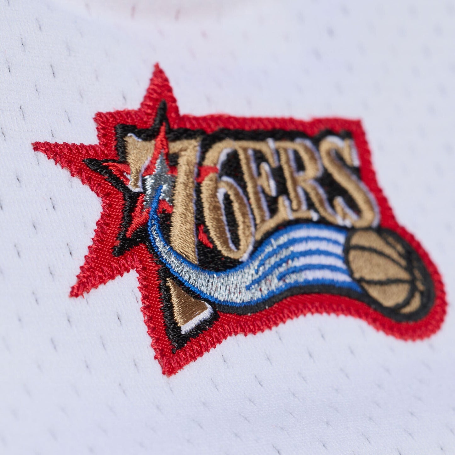 Men's 2006 NBA All-Star Game Allen Iverson Mitchell & Ness White/Blue Authentic Jersey