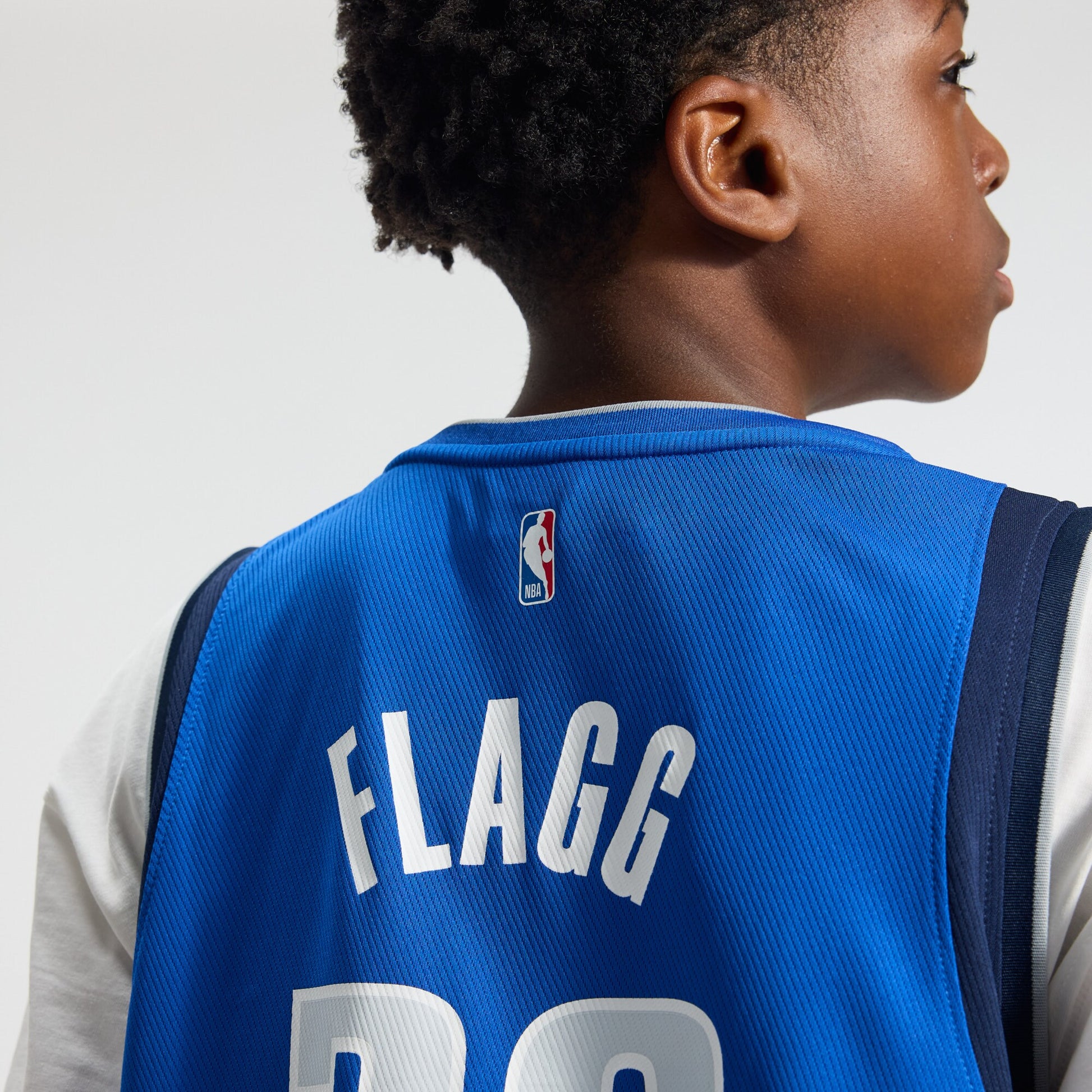 Youth Dallas Mavericks Cooper Flagg Fanatics Blue 2025 NBA Draft First Round Pick Fast Break Replica Jersey - Icon Edition