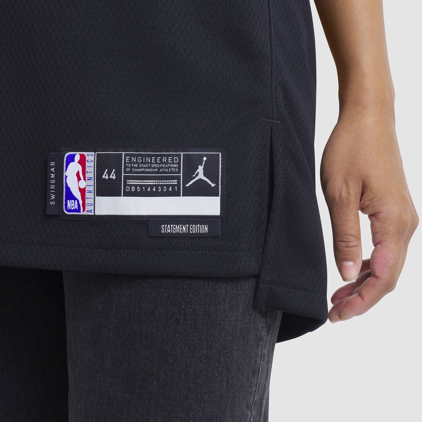 Unisex Boston Celtics Jaylen Brown Jordan Brand Black Swingman Jersey - Statement Edition