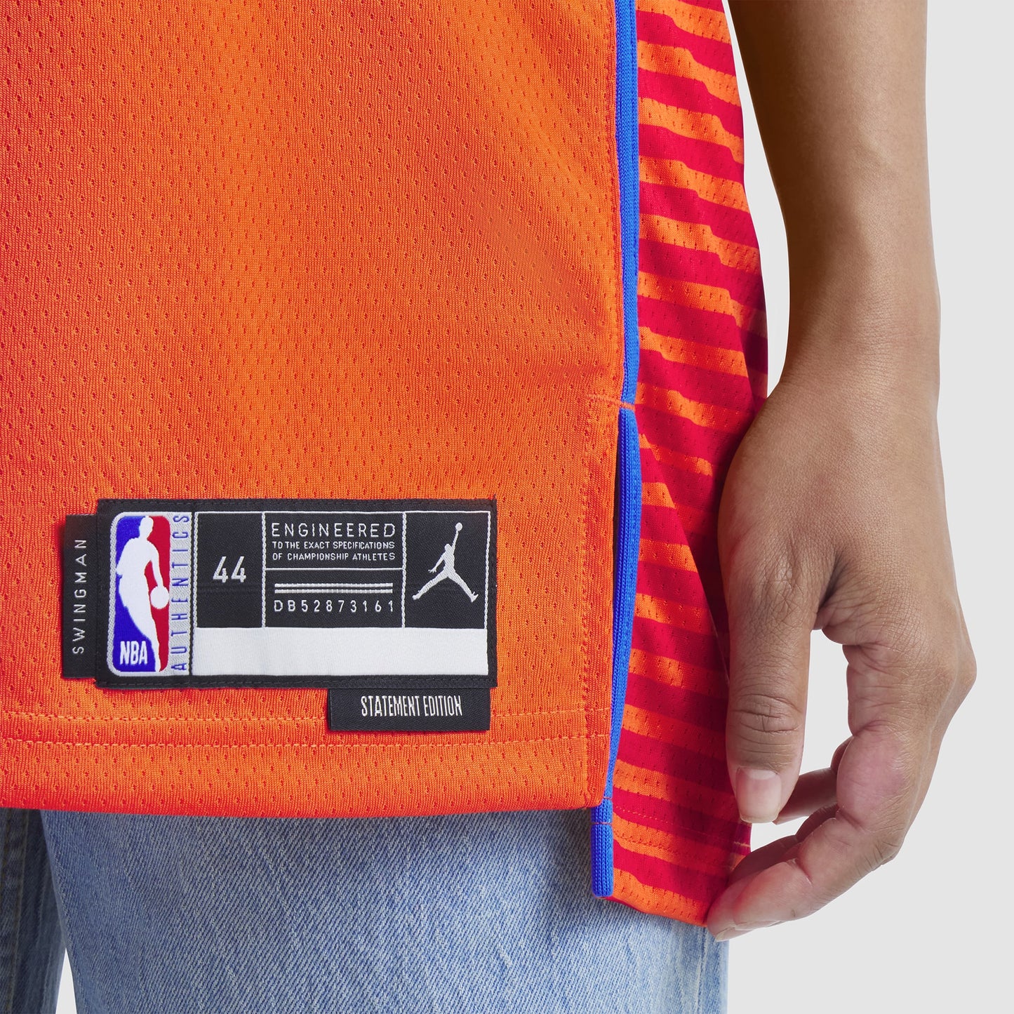 Unisex Oklahoma City Thunder Shai Gilgeous-Alexander Jordan Brand Orange Swingman Jersey - Statement Edition