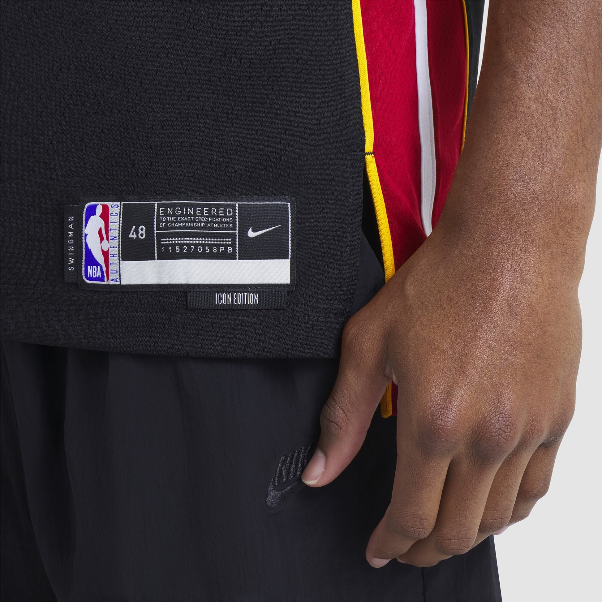 Unisex Miami Heat Tyler Herro Nike Black Swingman Jersey - Icon Edition
