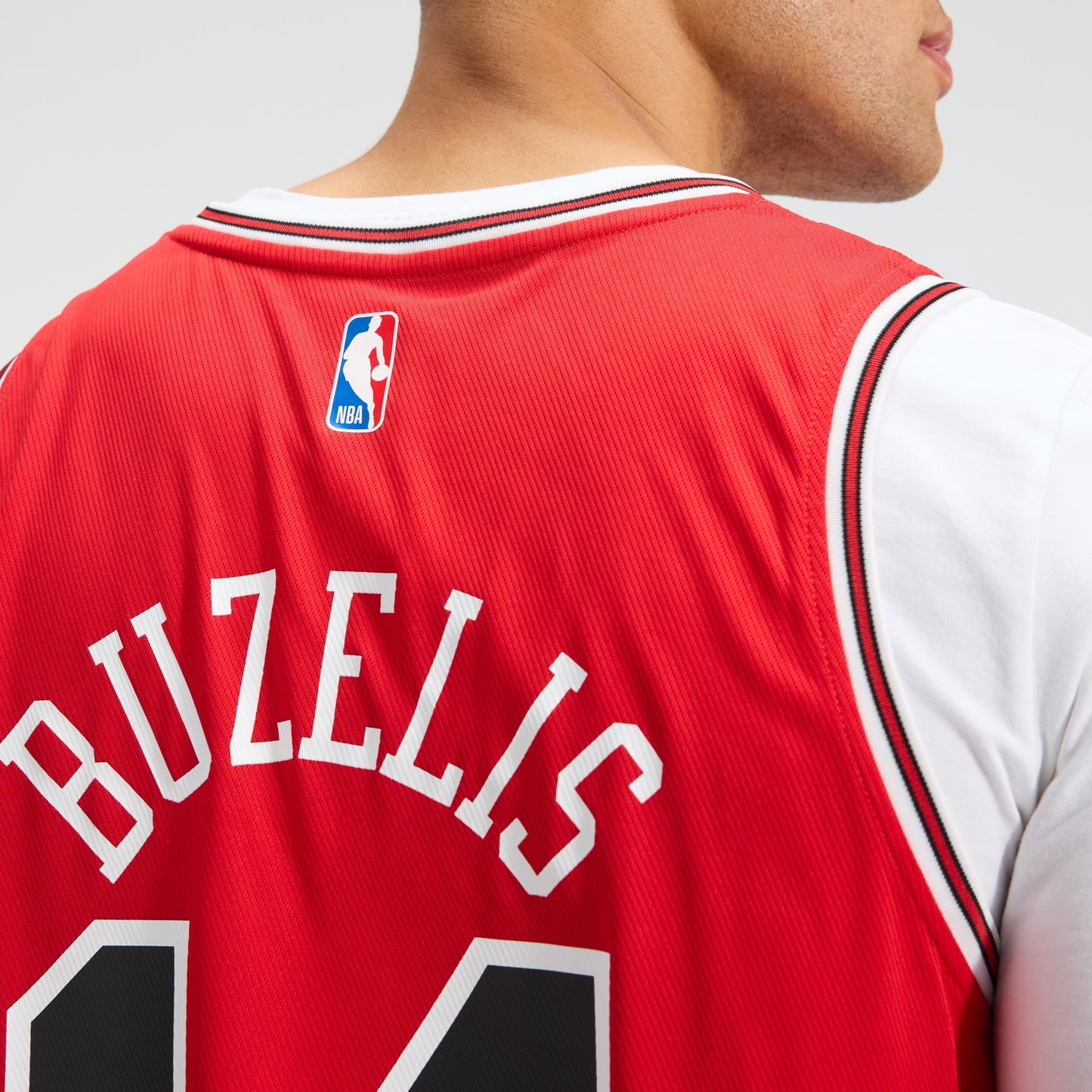 Men's Chicago Bulls Matas Buzelis Fanatics Red Fast Break Replica Player Jersey - Icon Edition
