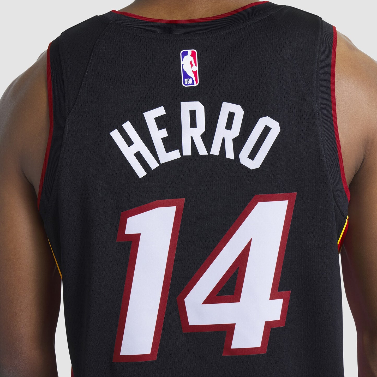 Unisex Miami Heat Tyler Herro Nike Black Swingman Jersey - Icon Edition