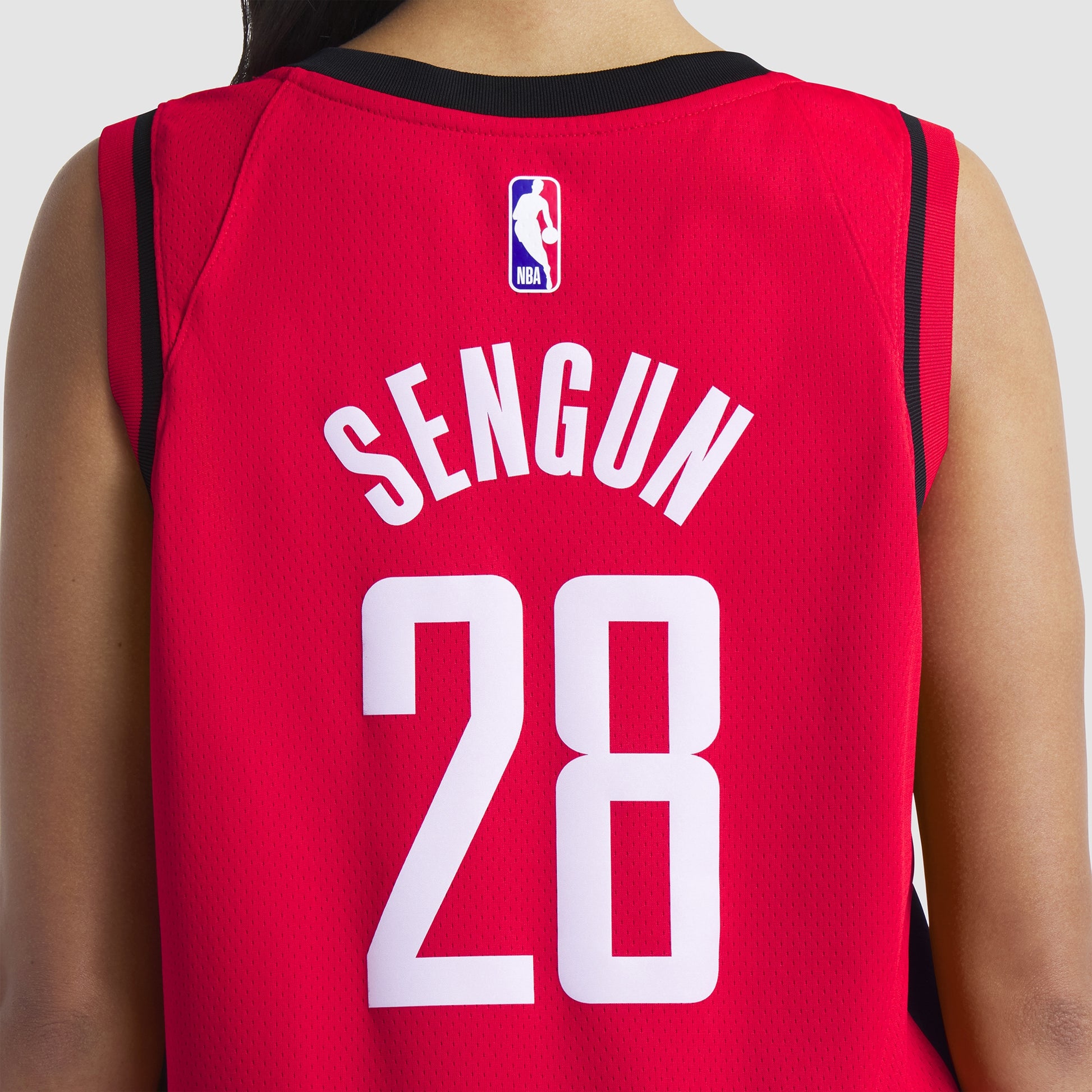 Unisex Houston Rockets Alperen Sengun Nike Red Swingman Jersey - Icon Edition