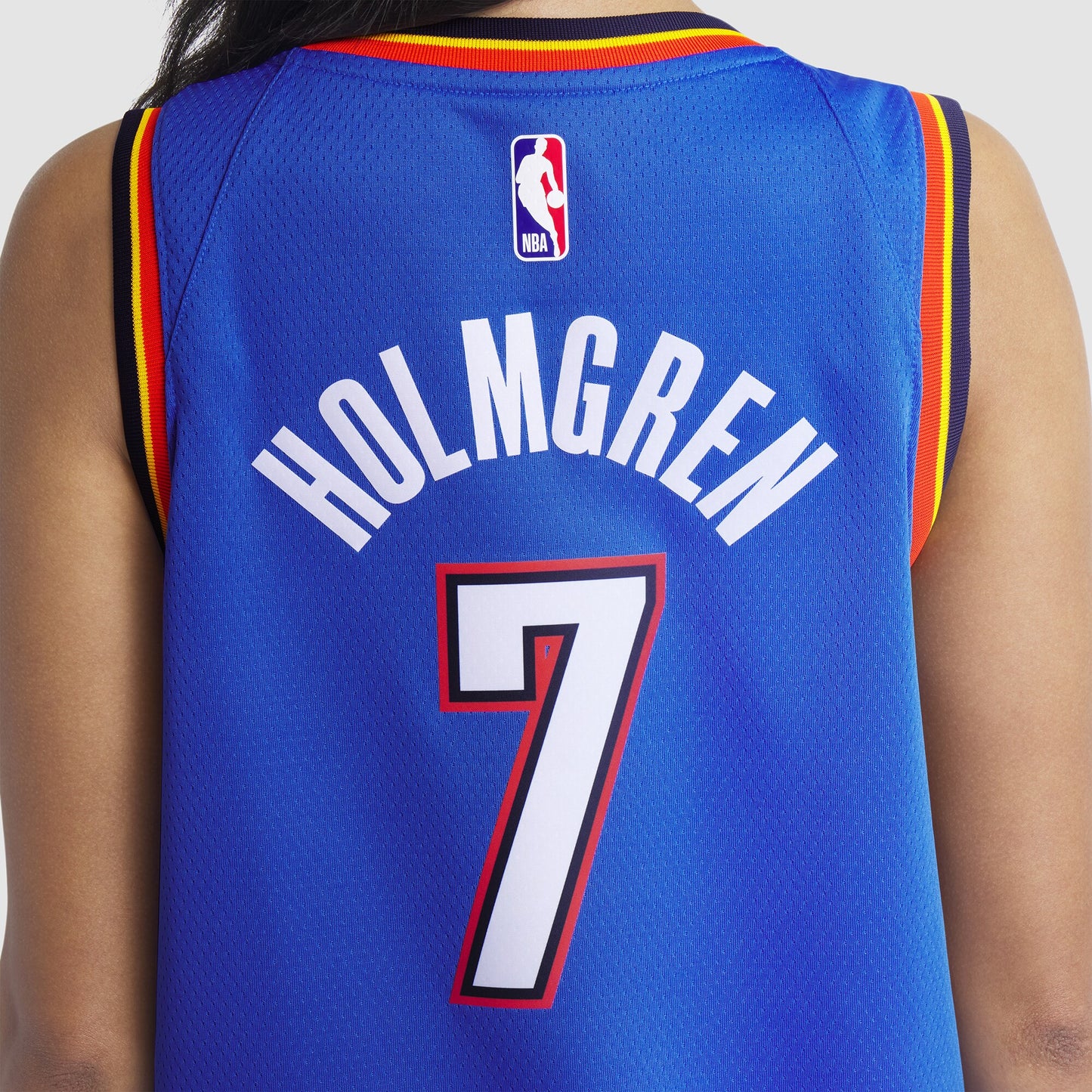Unisex Oklahoma City Thunder Chet Holmgren Nike Blue 2022 NBA Draft First Round Pick Player Swingman Jersey - Icon Edition