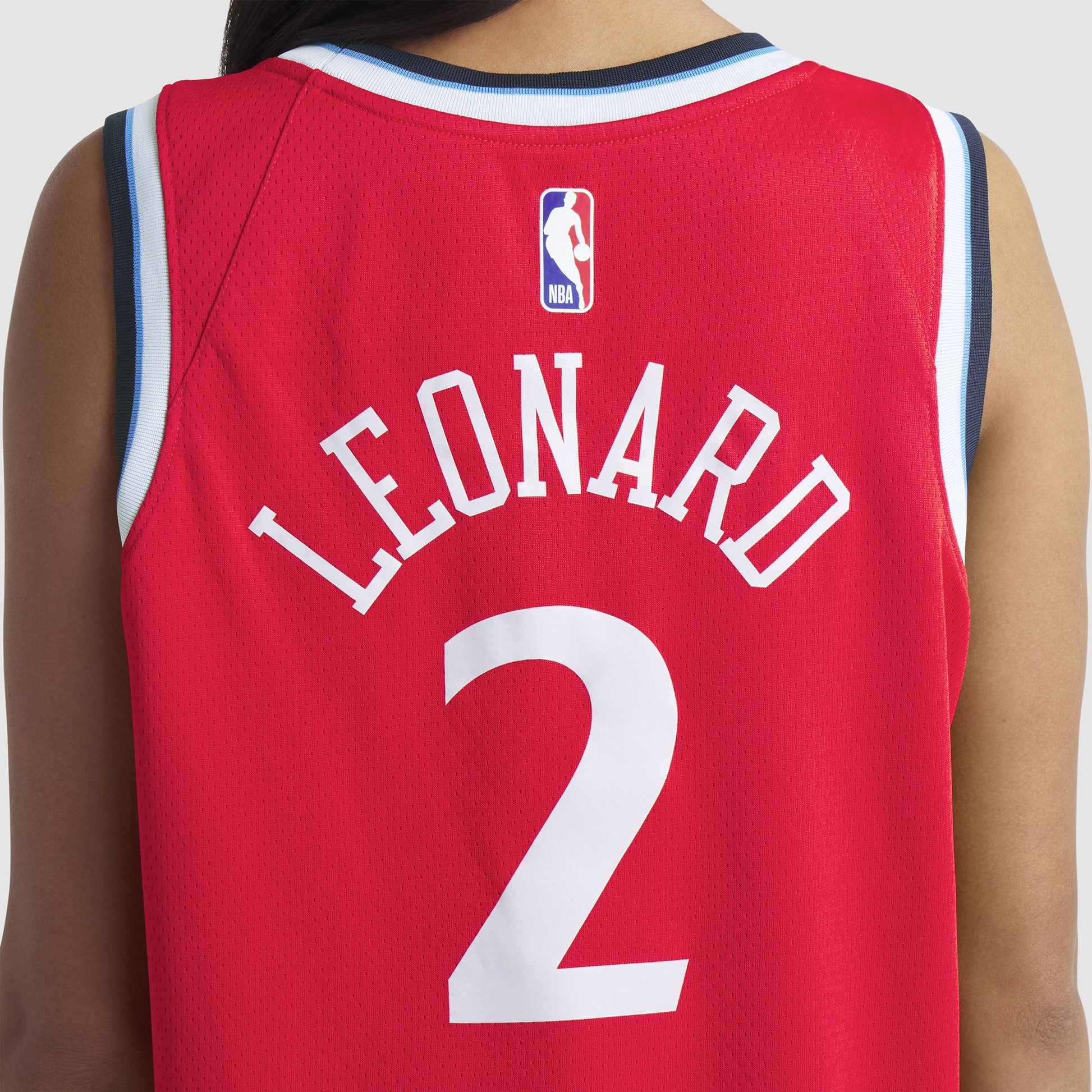 Unisex LA Clippers Kawhi Leonard Jordan Brand Red 2024/25 Swingman Jersey - Statement Edition