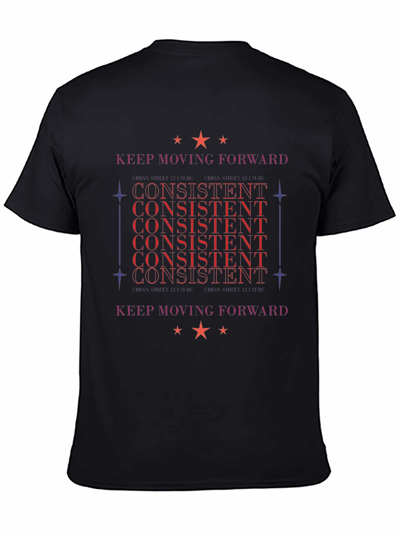 Consistent Forward Black T-Shirt