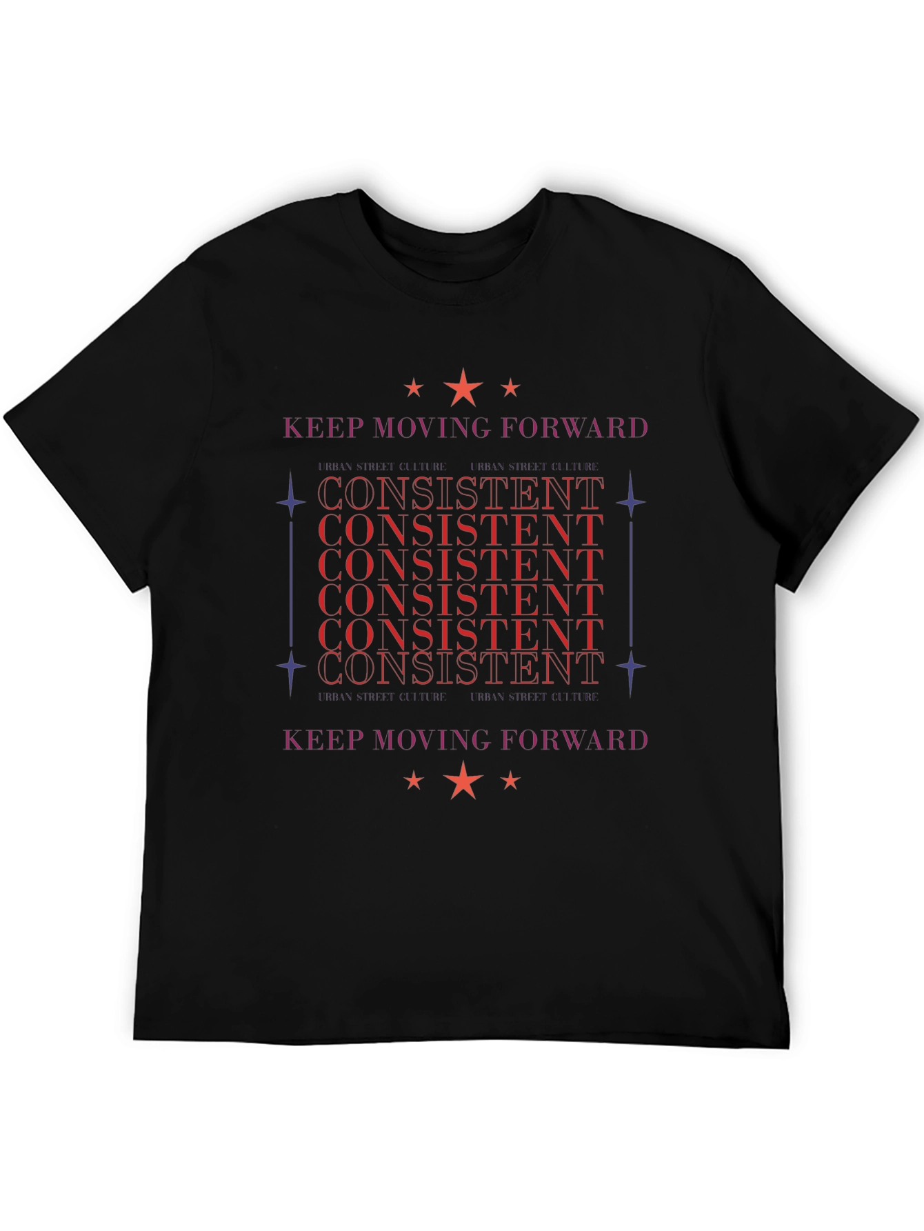 Consistent Forward Black T-Shirt