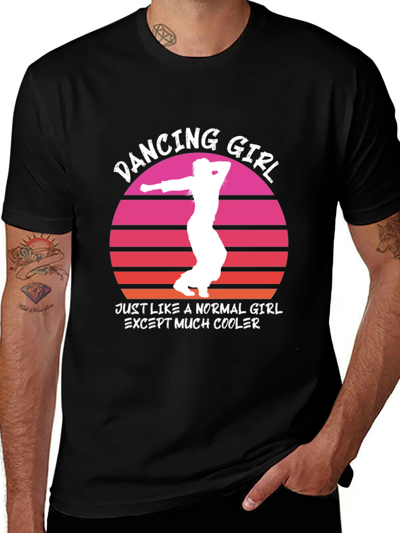 Dancing Girl Tee - Cool & Unique Design