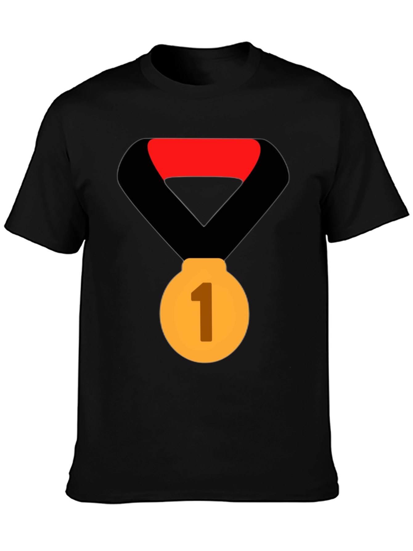 Champion Tee: First Place Gold Medal Graphic T-Shirt