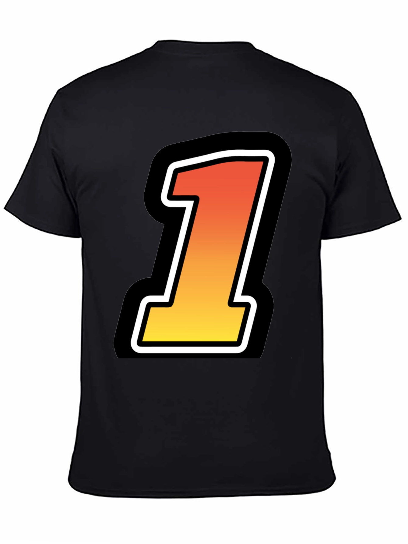 Bold Number One Graphic Tee