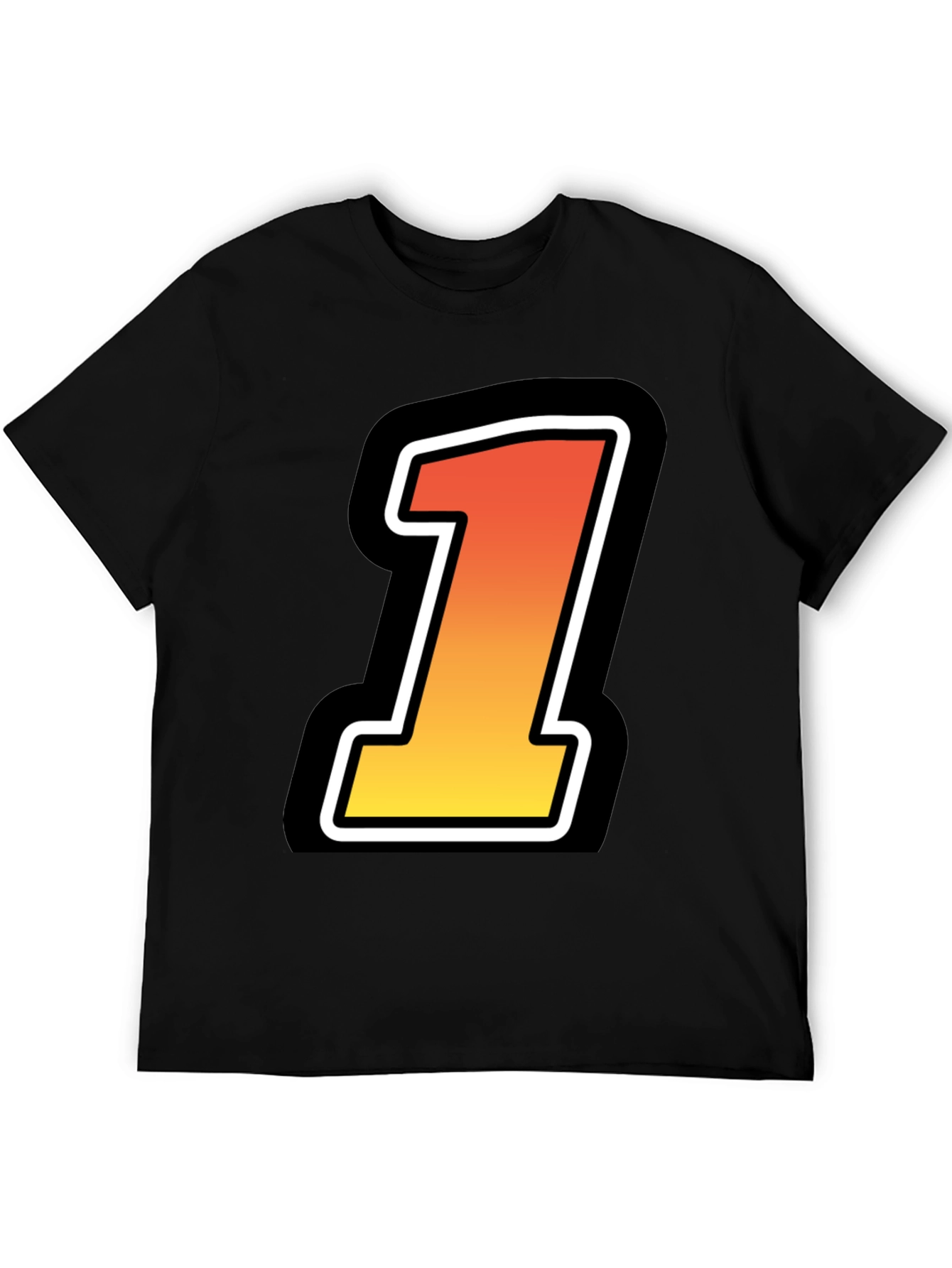 Bold Number One Graphic Tee