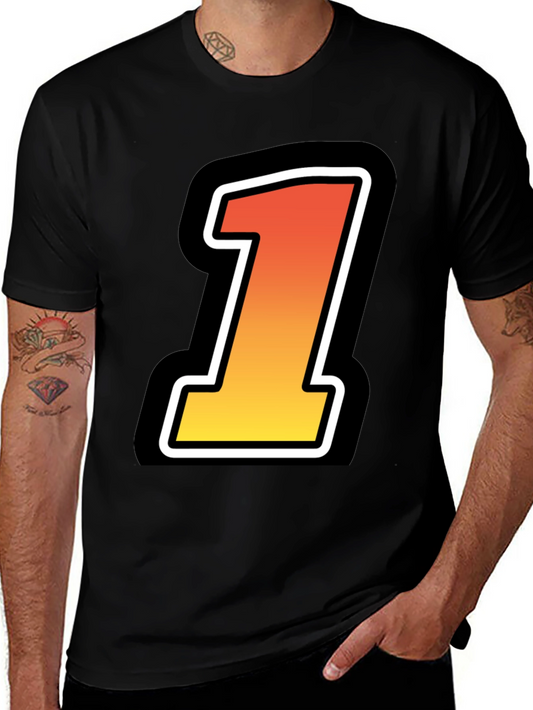 Bold Number One Graphic Tee