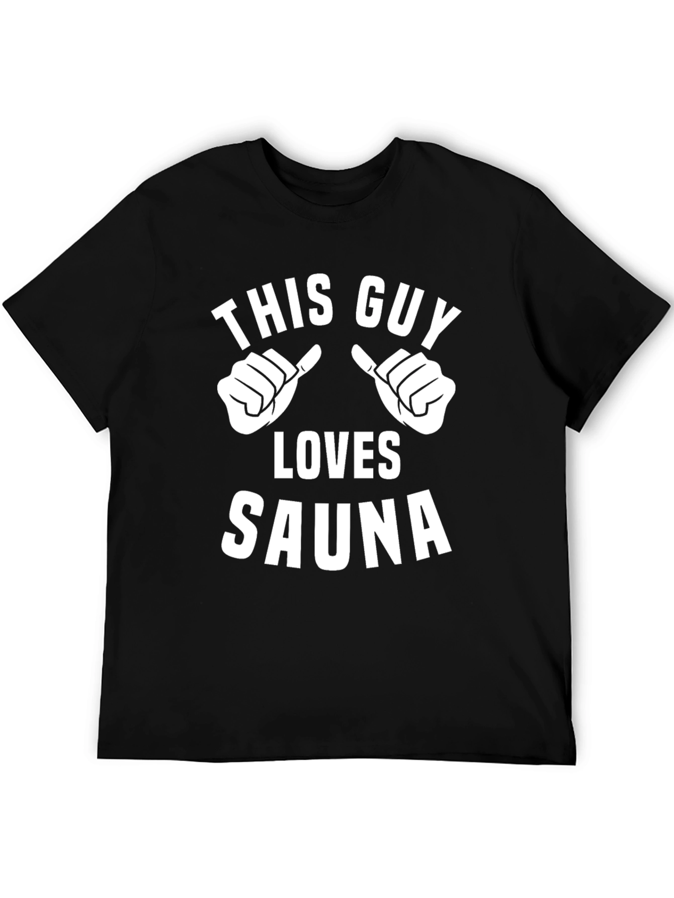 This Guy Loves Sauna T-Shirt - Funny Sauna Gift