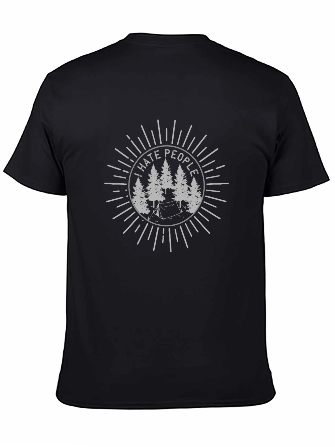 I Hate People Camping T-Shirt - Unisex Tee