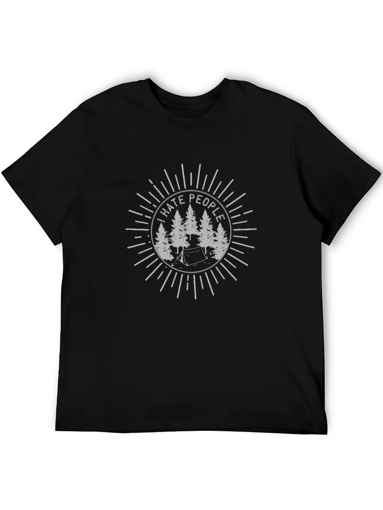 I Hate People Camping T-Shirt - Unisex Tee