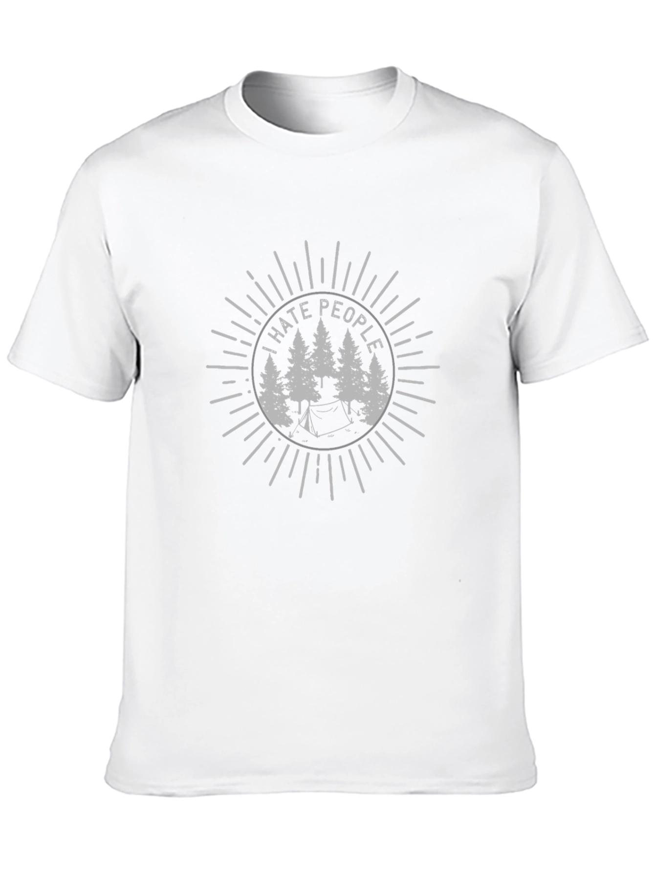 I Hate People Camping T-Shirt - Unisex Tee