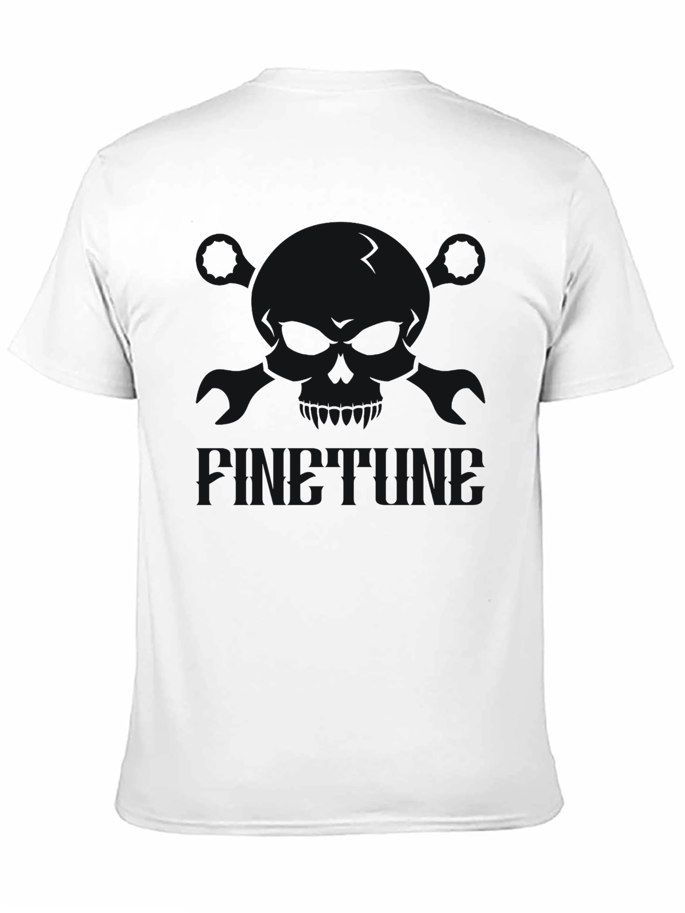 Mens Black Graphic Tee - Casual Comfort
