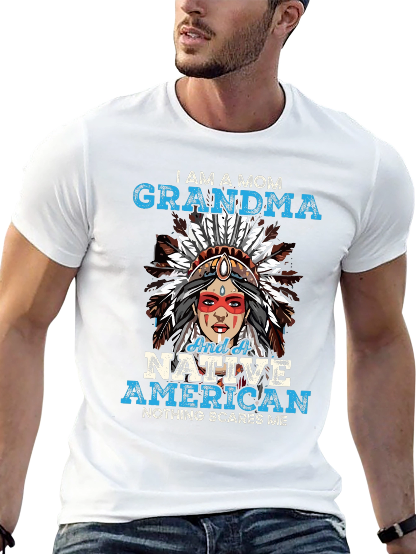 I am a Mom Grandma Native American T-Shirt