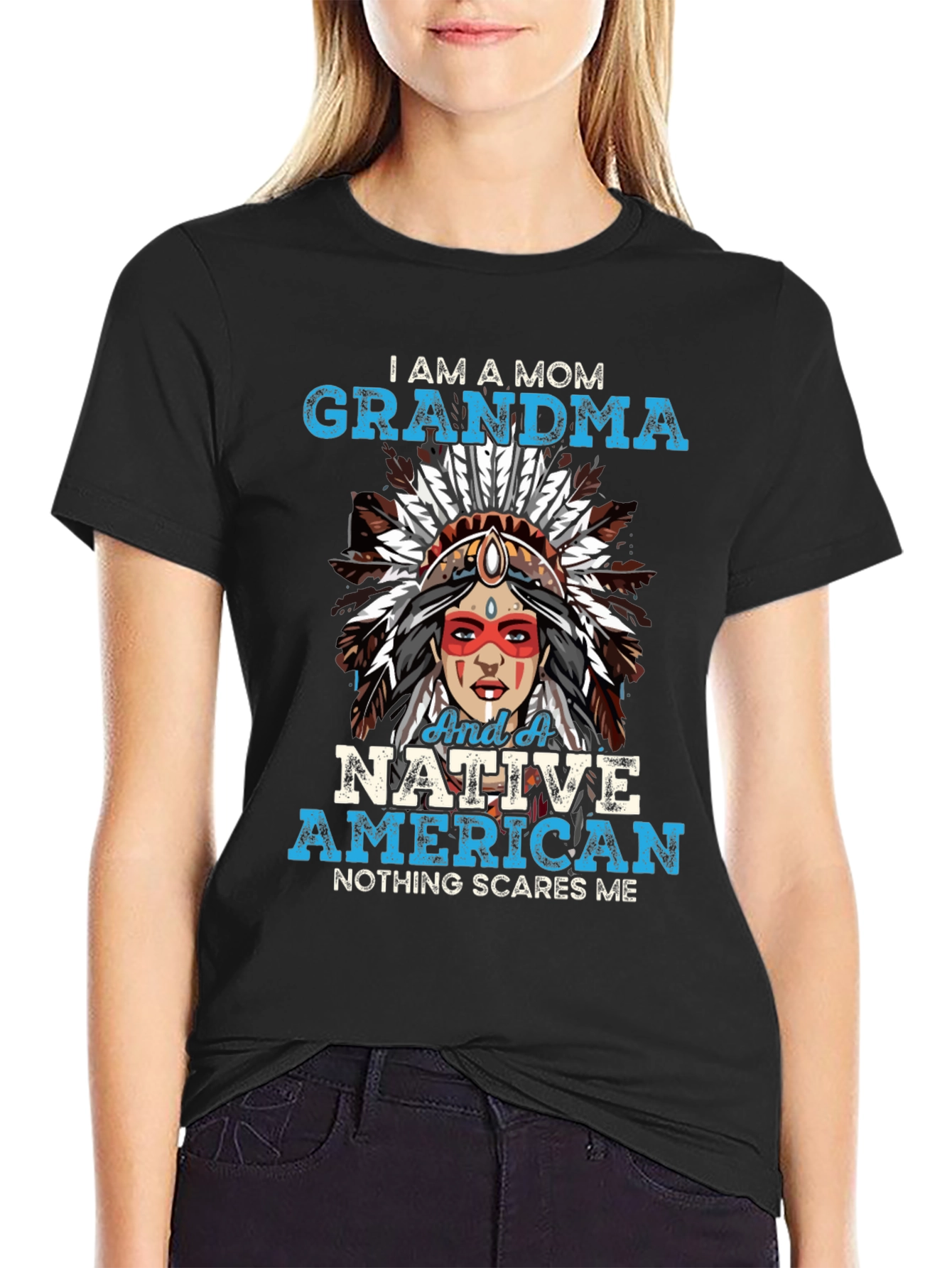 I am a Mom Grandma Native American T-Shirt