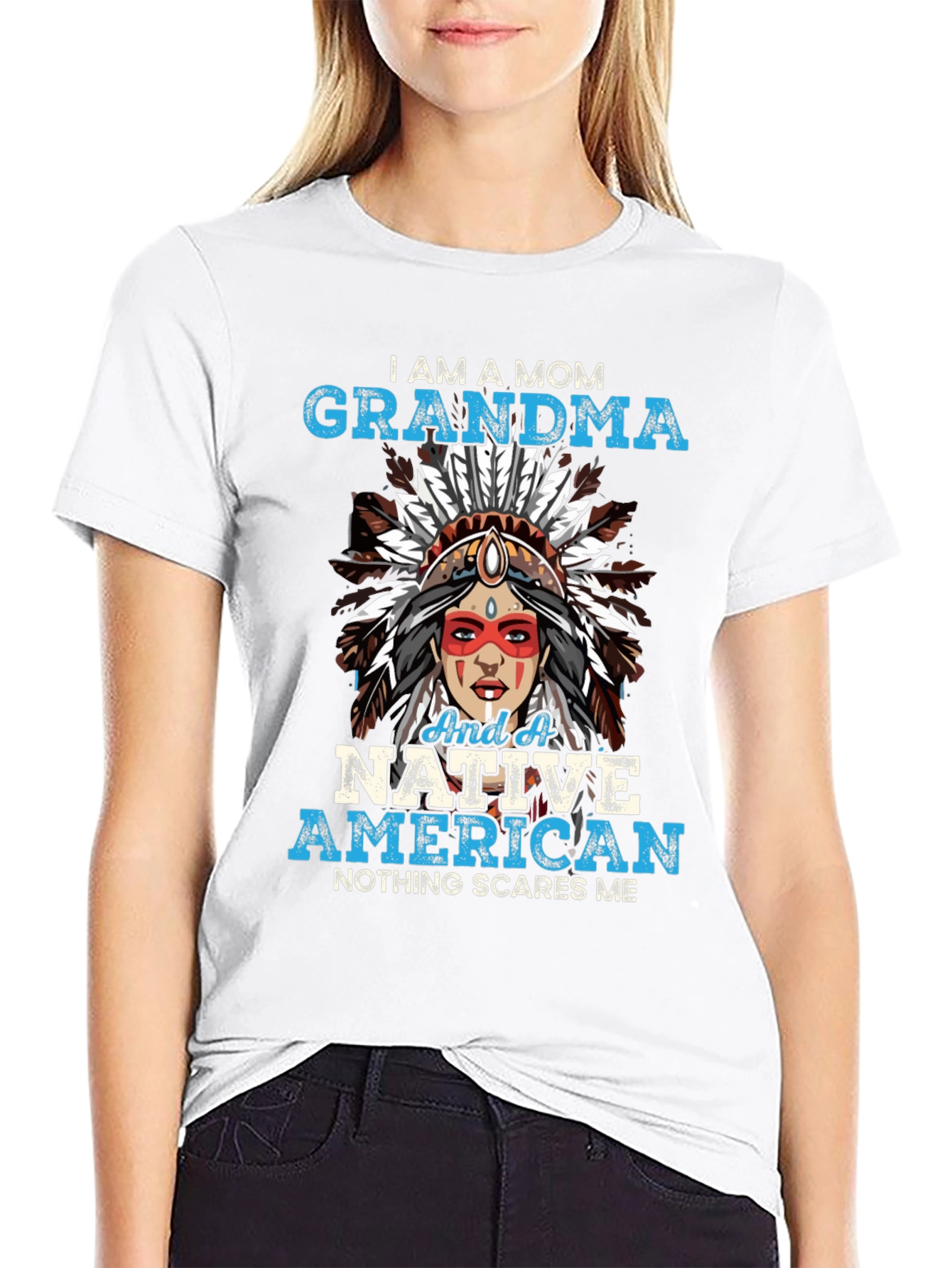 I am a Mom Grandma Native American T-Shirt