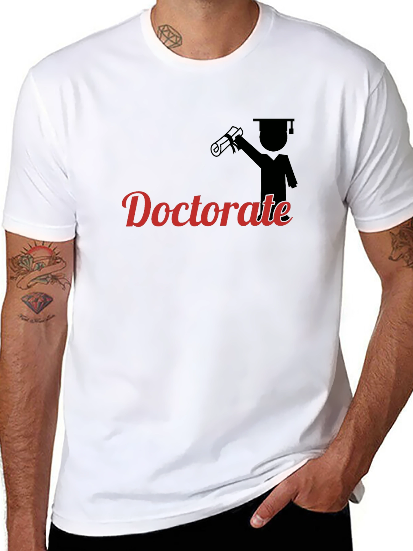 Doctorate Graduation T-Shirt - Celebrate Achievement