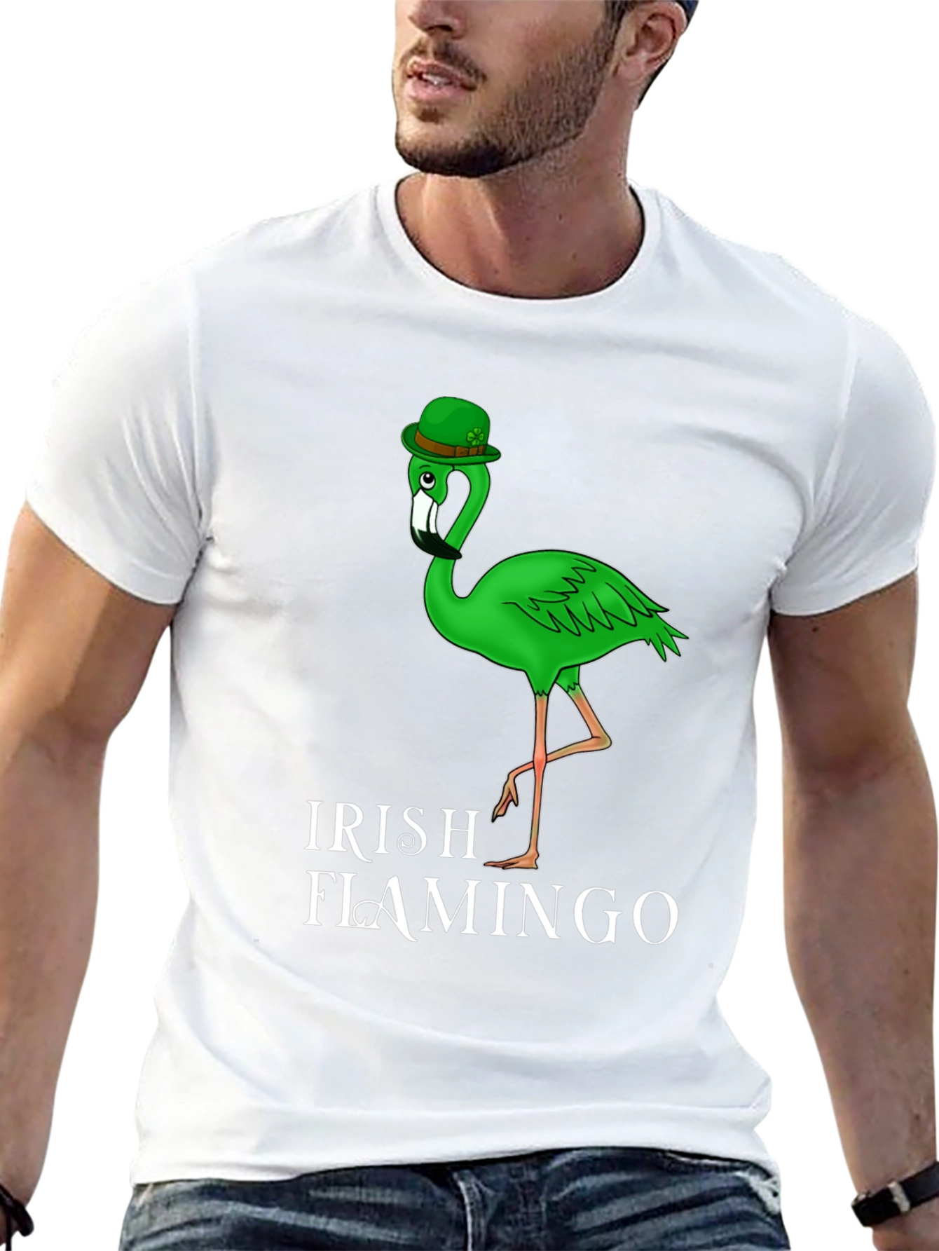 Irish Flamingo T-Shirt