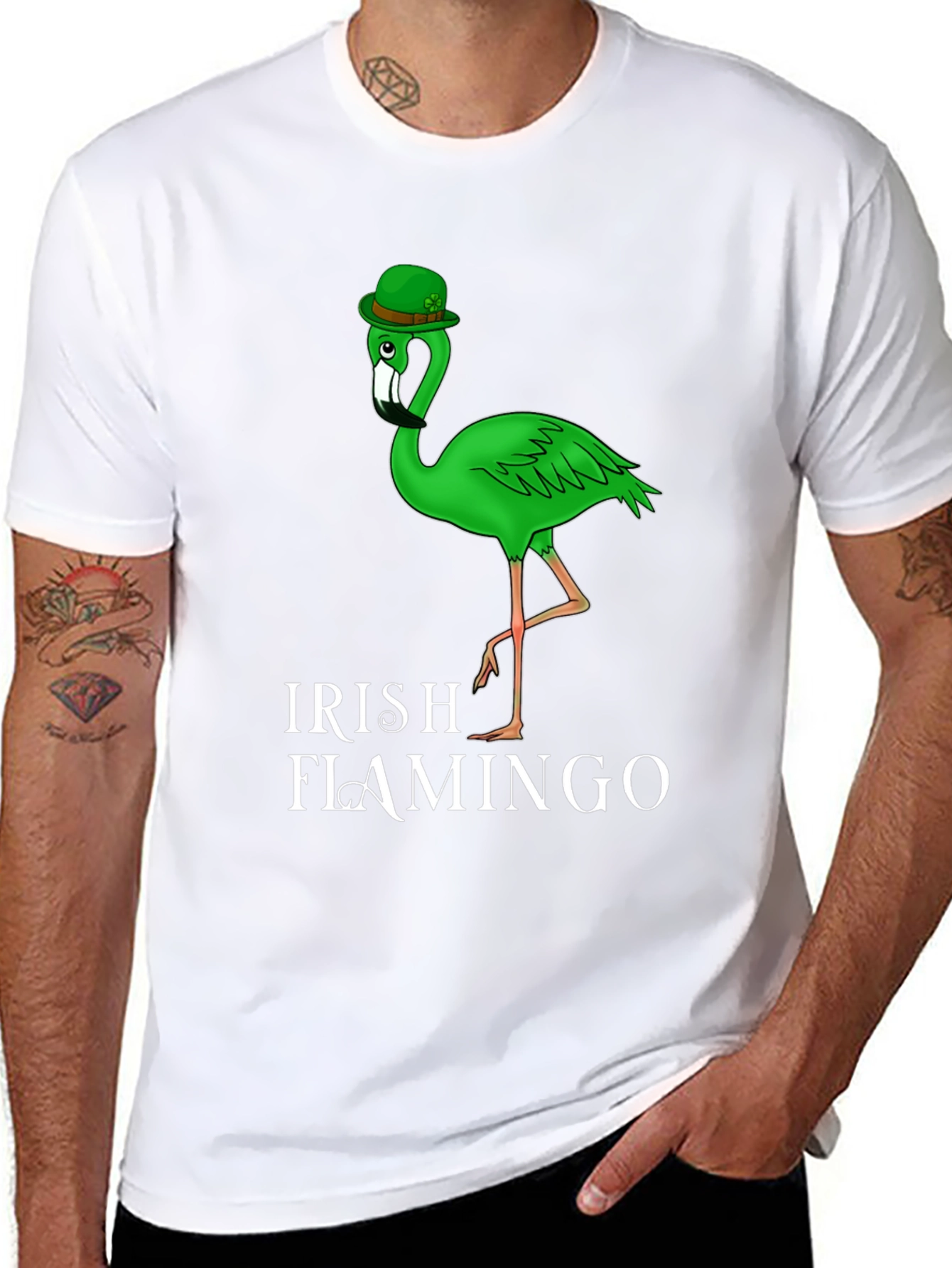 Irish Flamingo T-Shirt