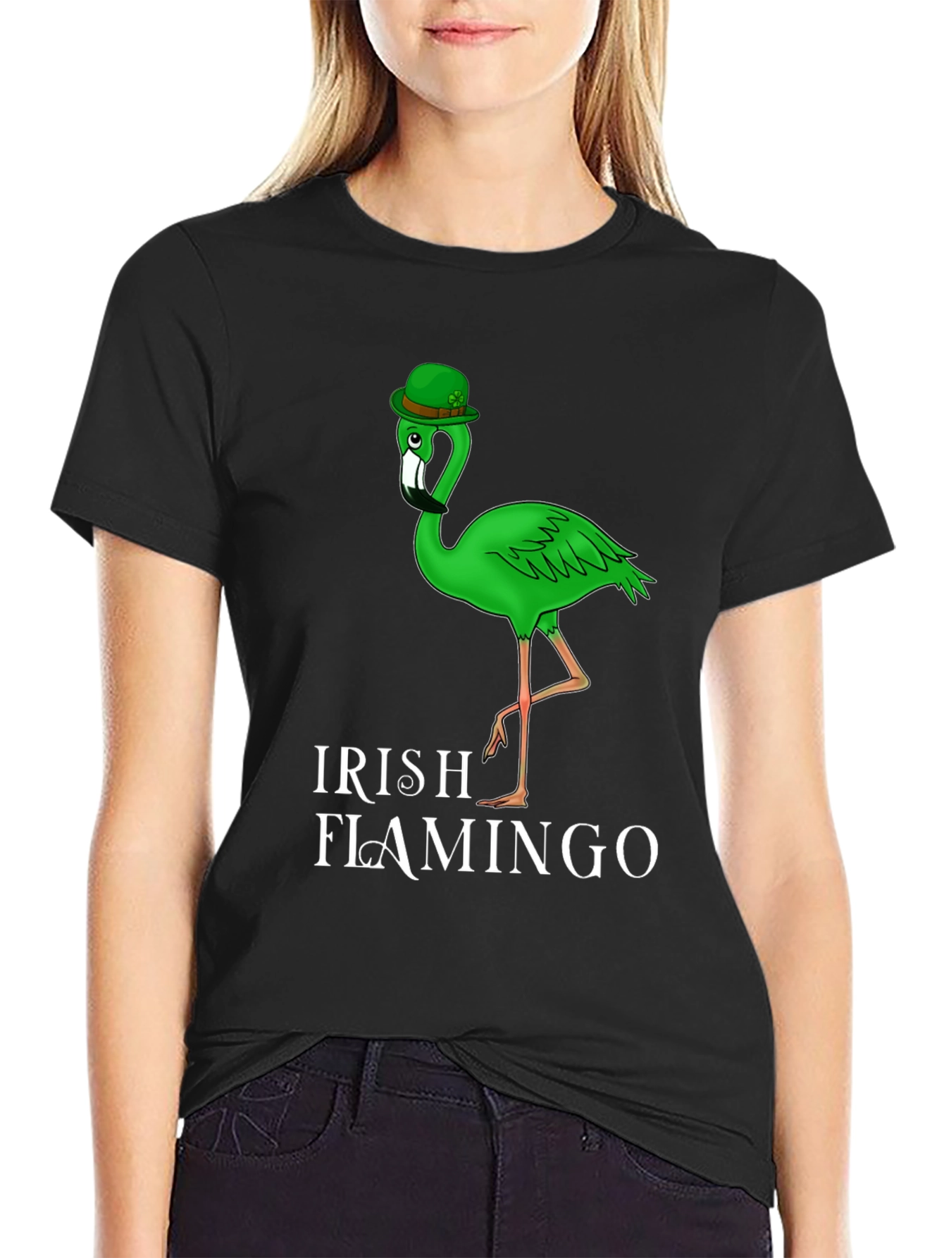Irish Flamingo T-Shirt