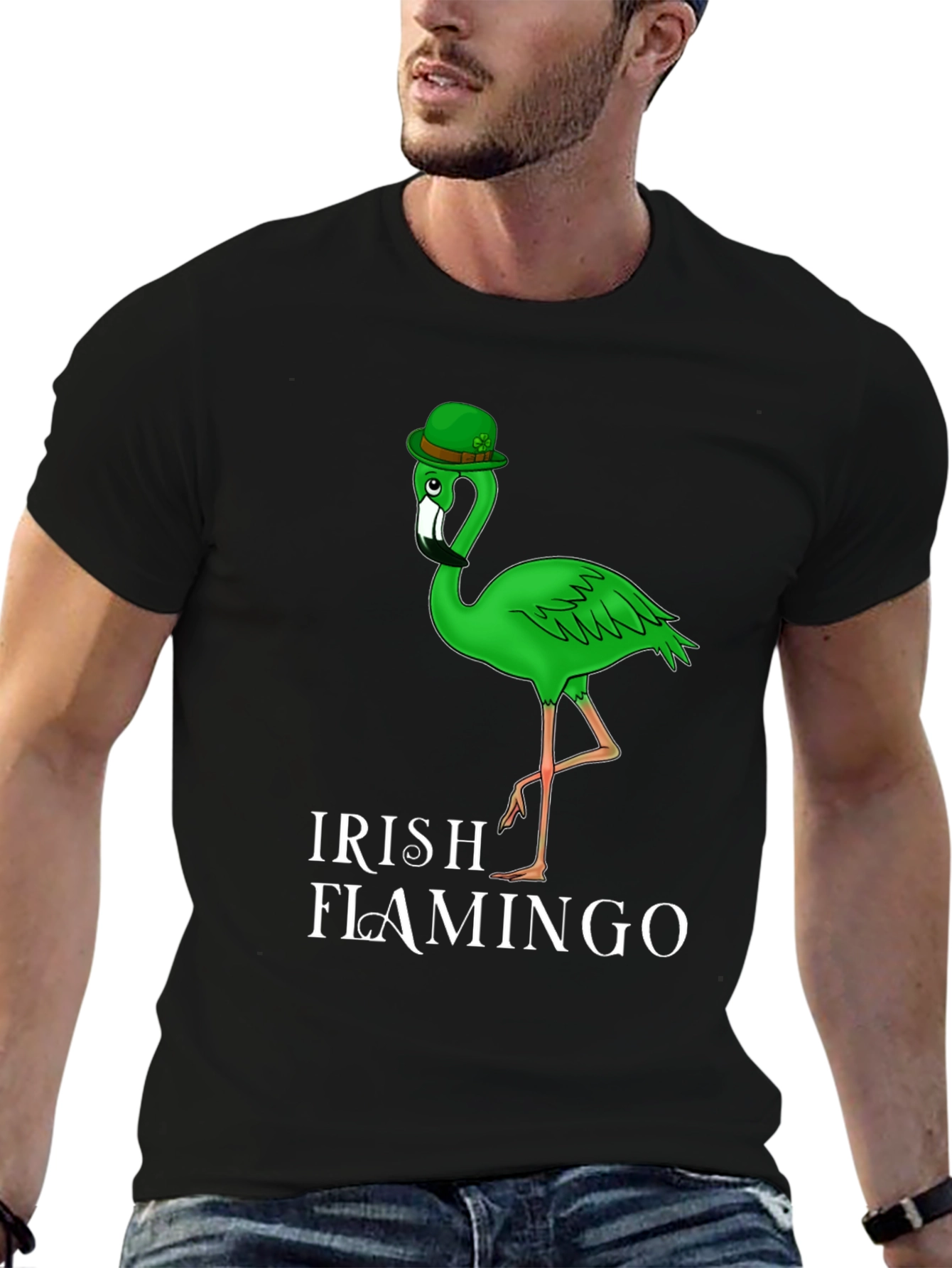 Irish Flamingo T-Shirt