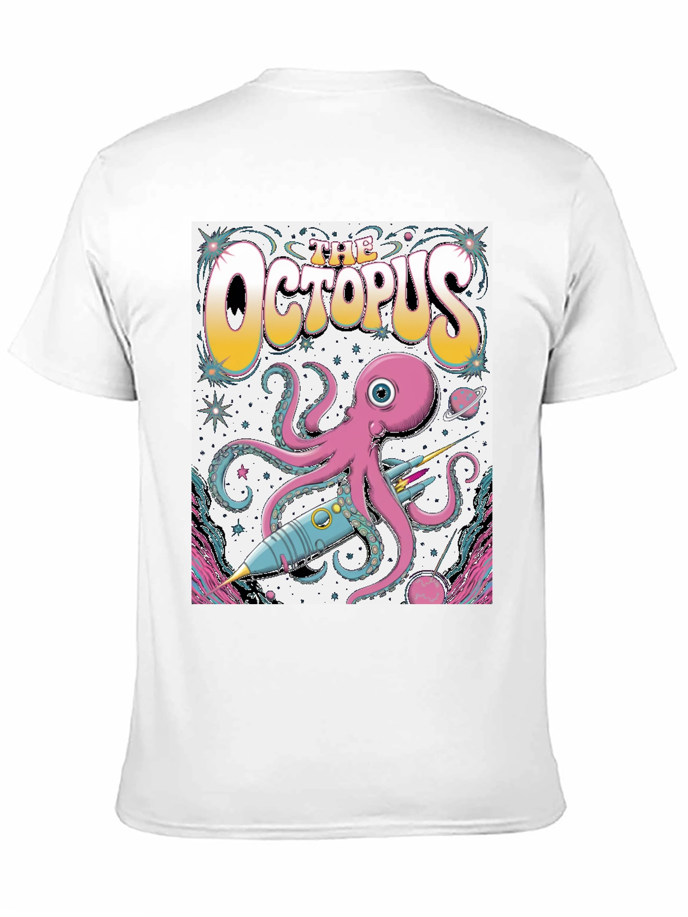The Octopus Graphic T-Shirt - Space Adventure Tee