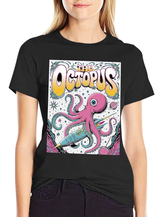 The Octopus Graphic T-Shirt - Space Adventure Tee