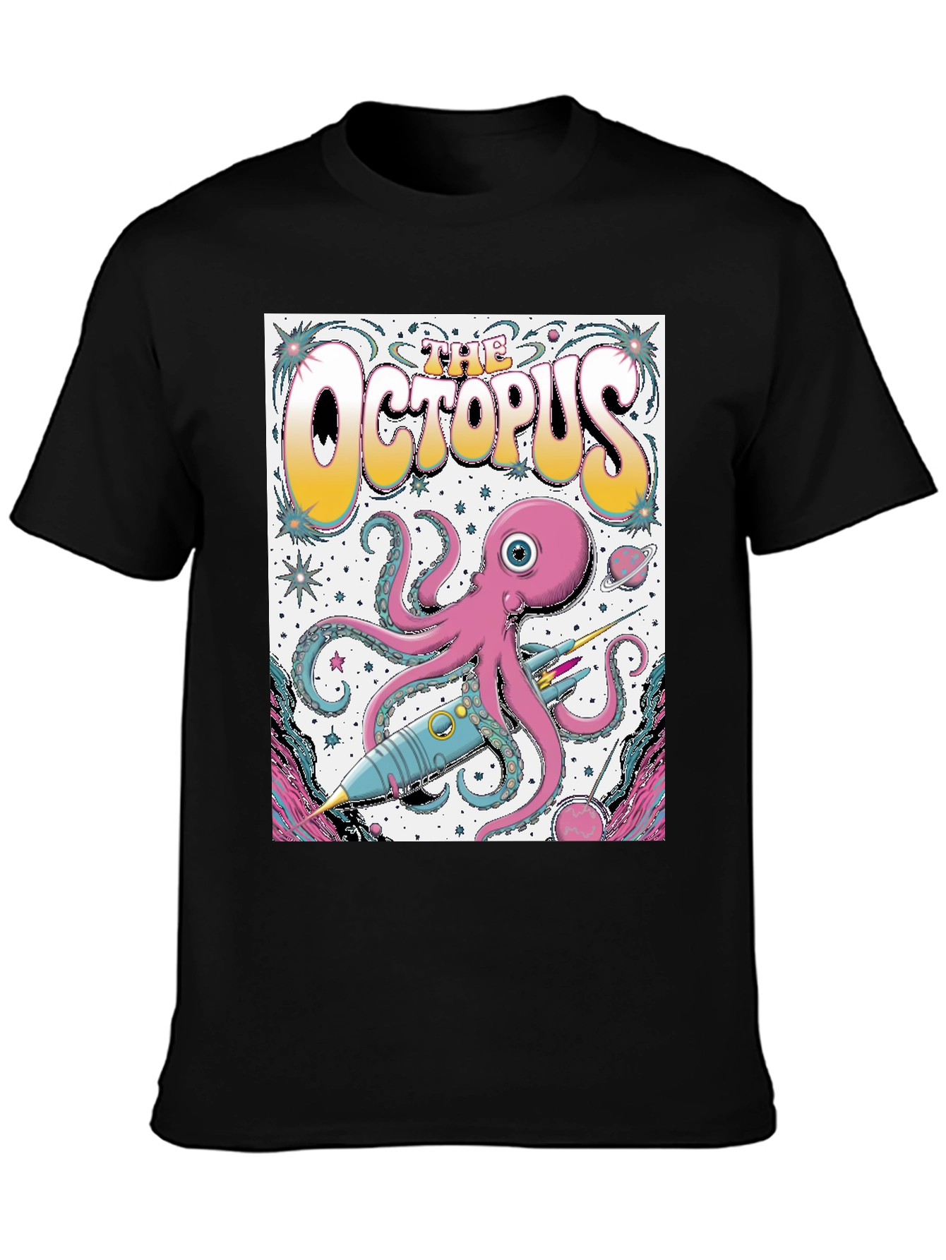 The Octopus Graphic T-Shirt - Space Adventure Tee