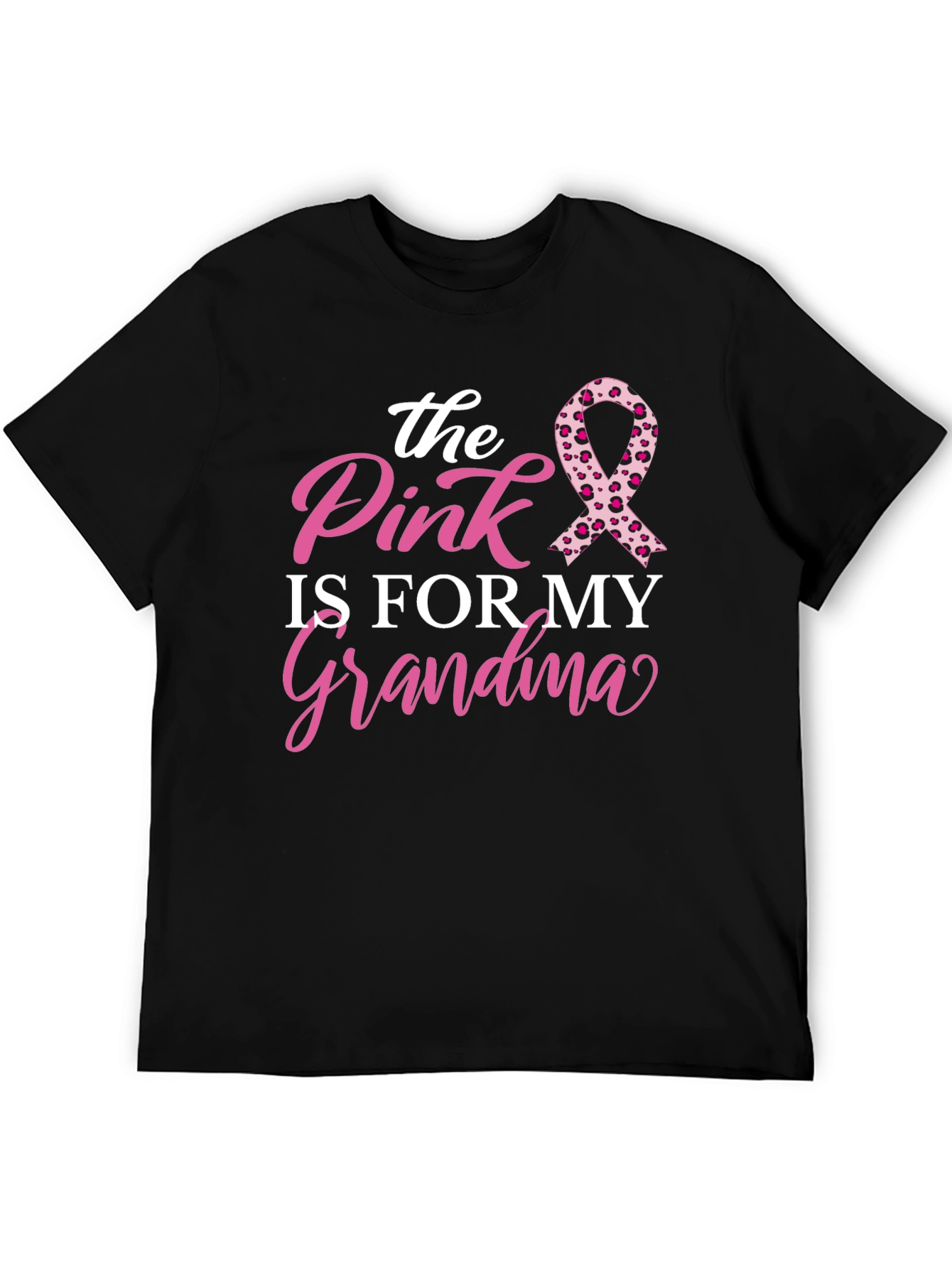Pink is for My Grandma Cancer Awareness T-Shirt