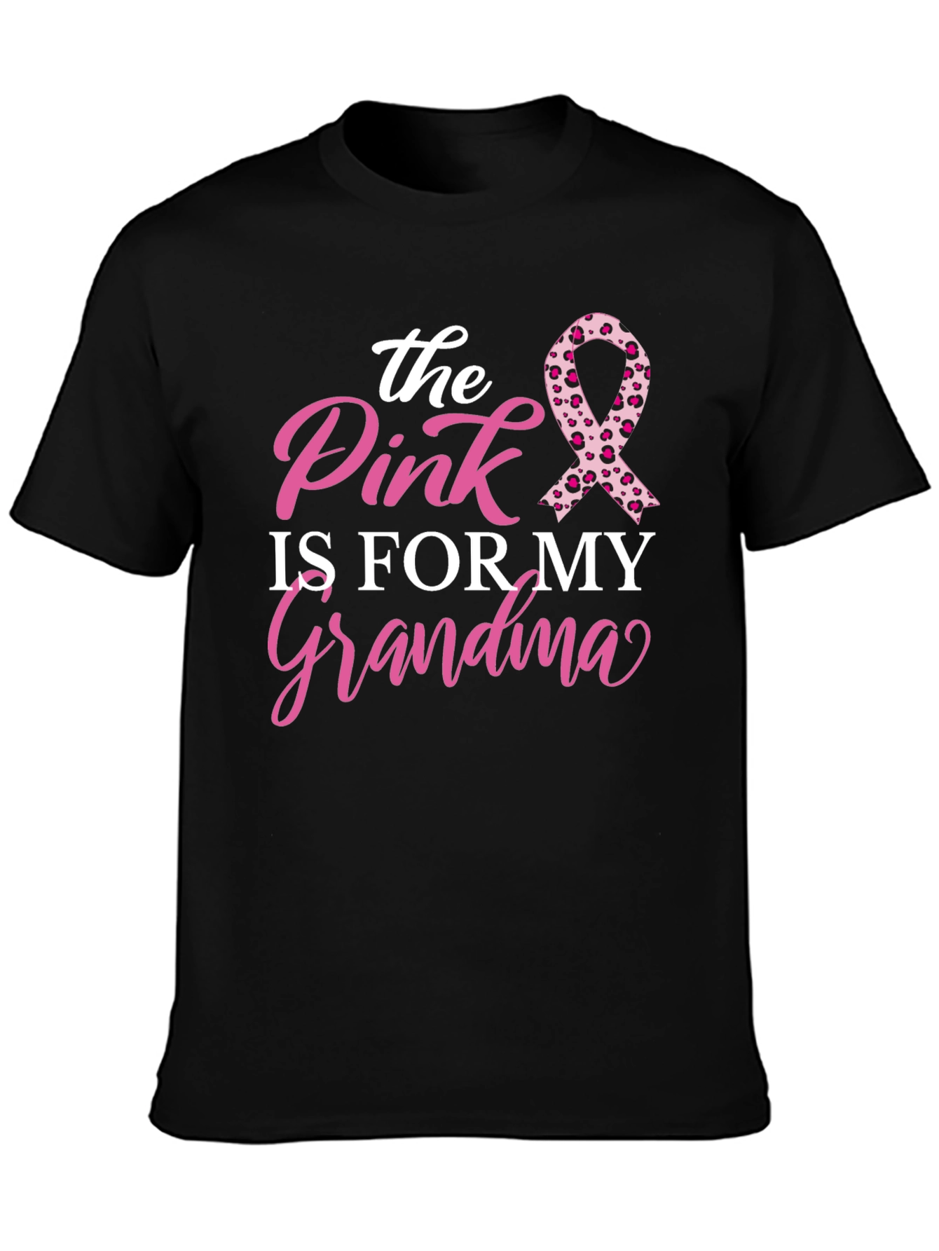 Pink is for My Grandma Cancer Awareness T-Shirt