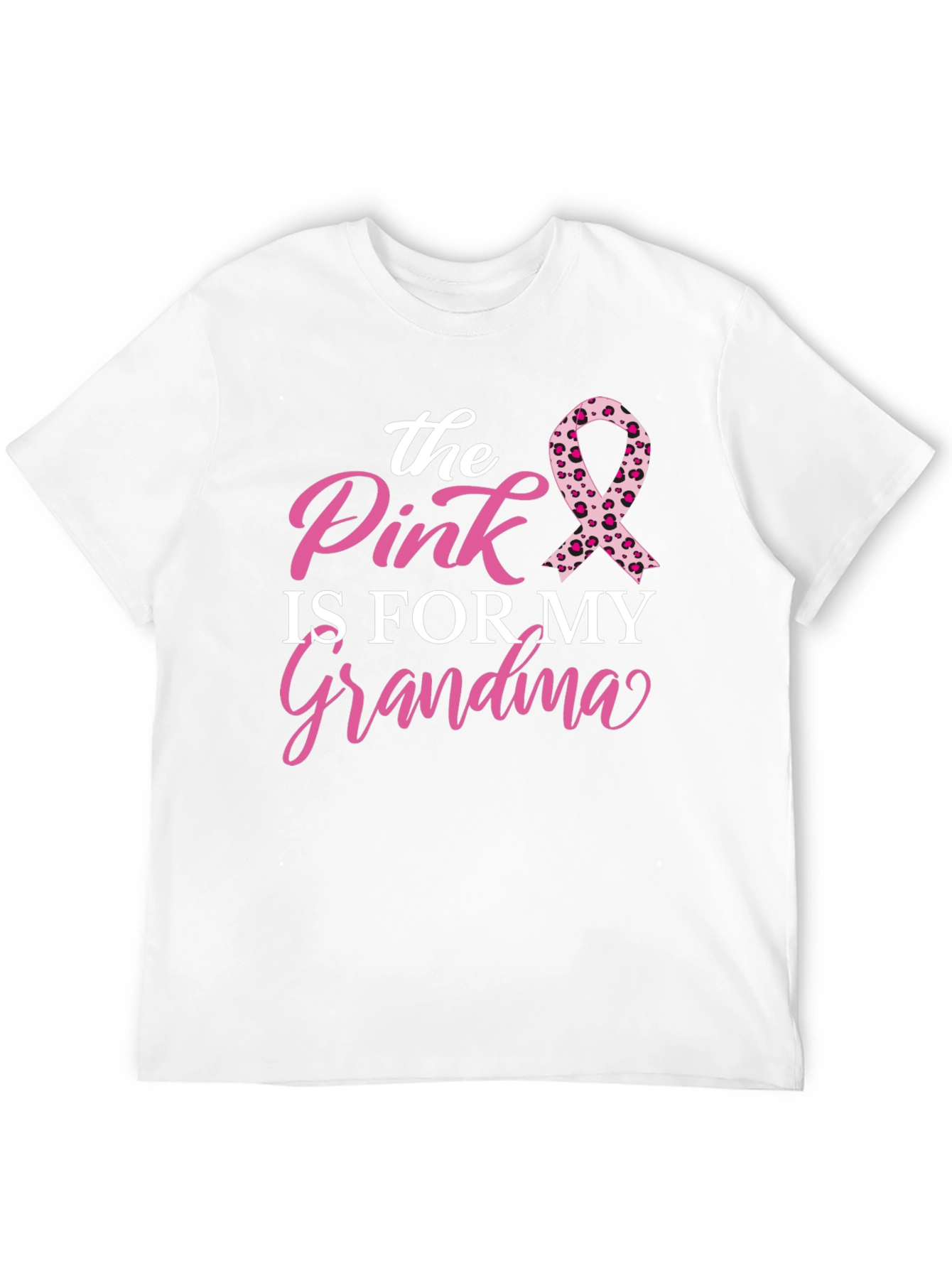 Pink is for My Grandma Cancer Awareness T-Shirt