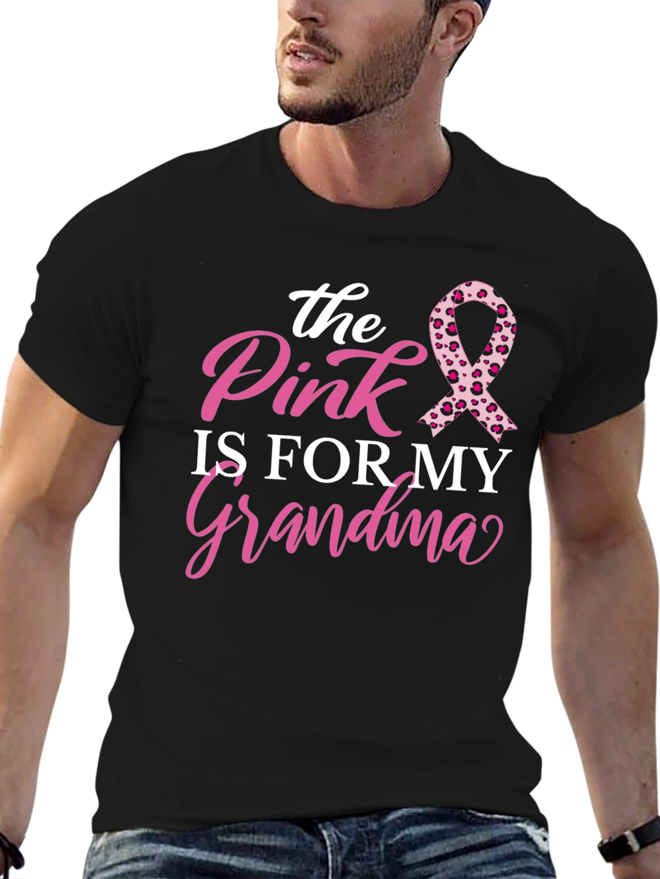 Pink is for My Grandma Cancer Awareness T-Shirt