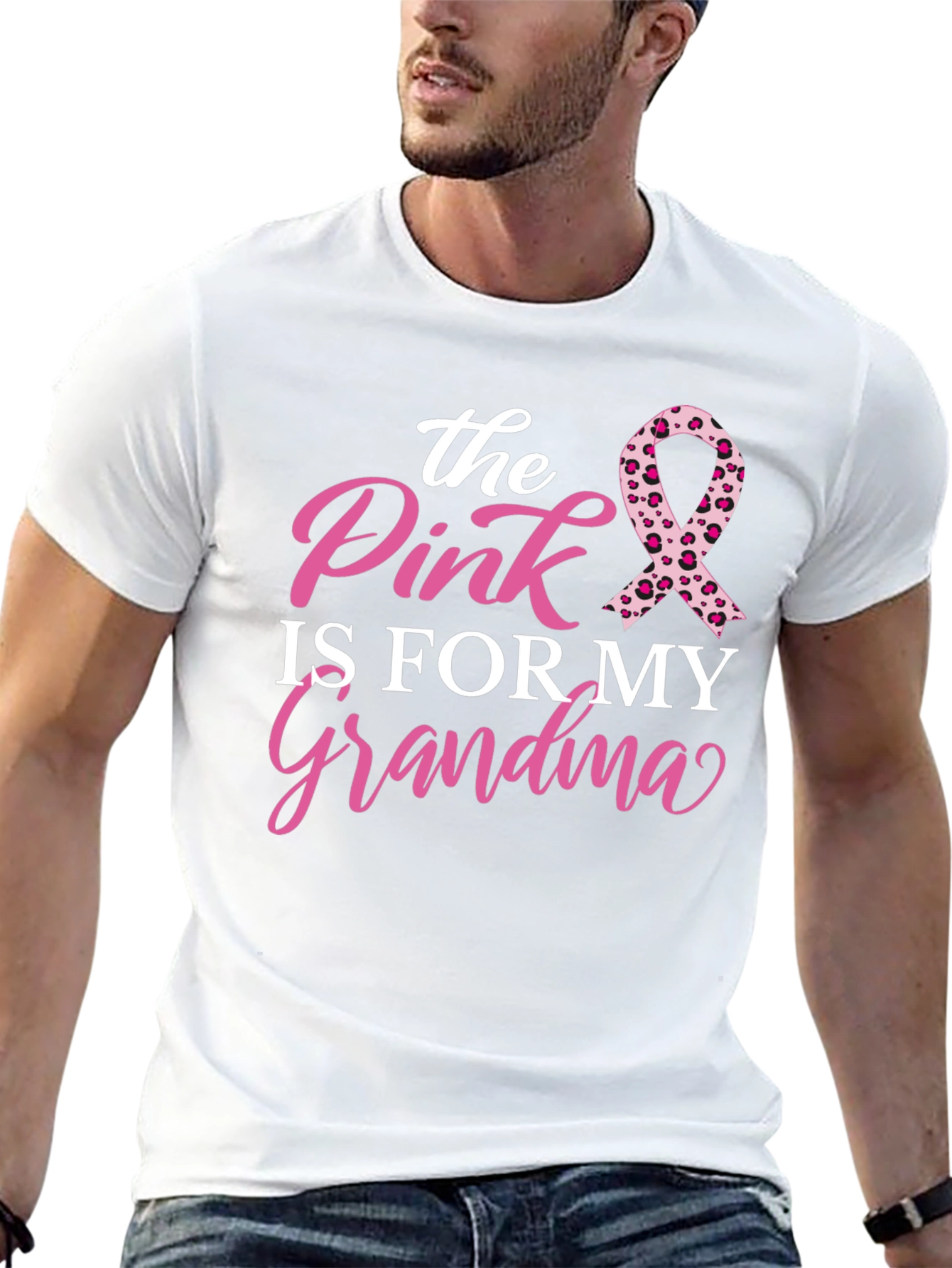 Pink is for My Grandma Cancer Awareness T-Shirt