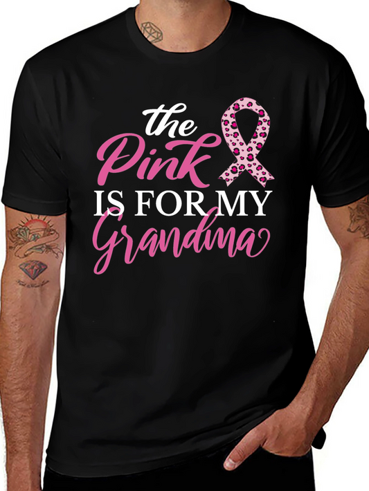 Pink is for My Grandma Cancer Awareness T-Shirt